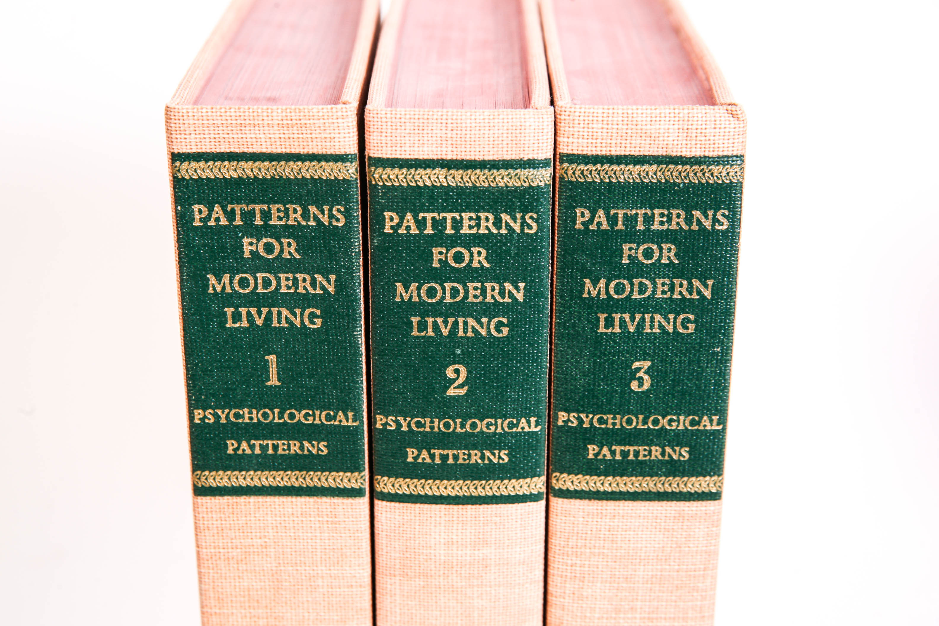 1952 "Patterns for Modern Living" Book Series by The Delphian Society