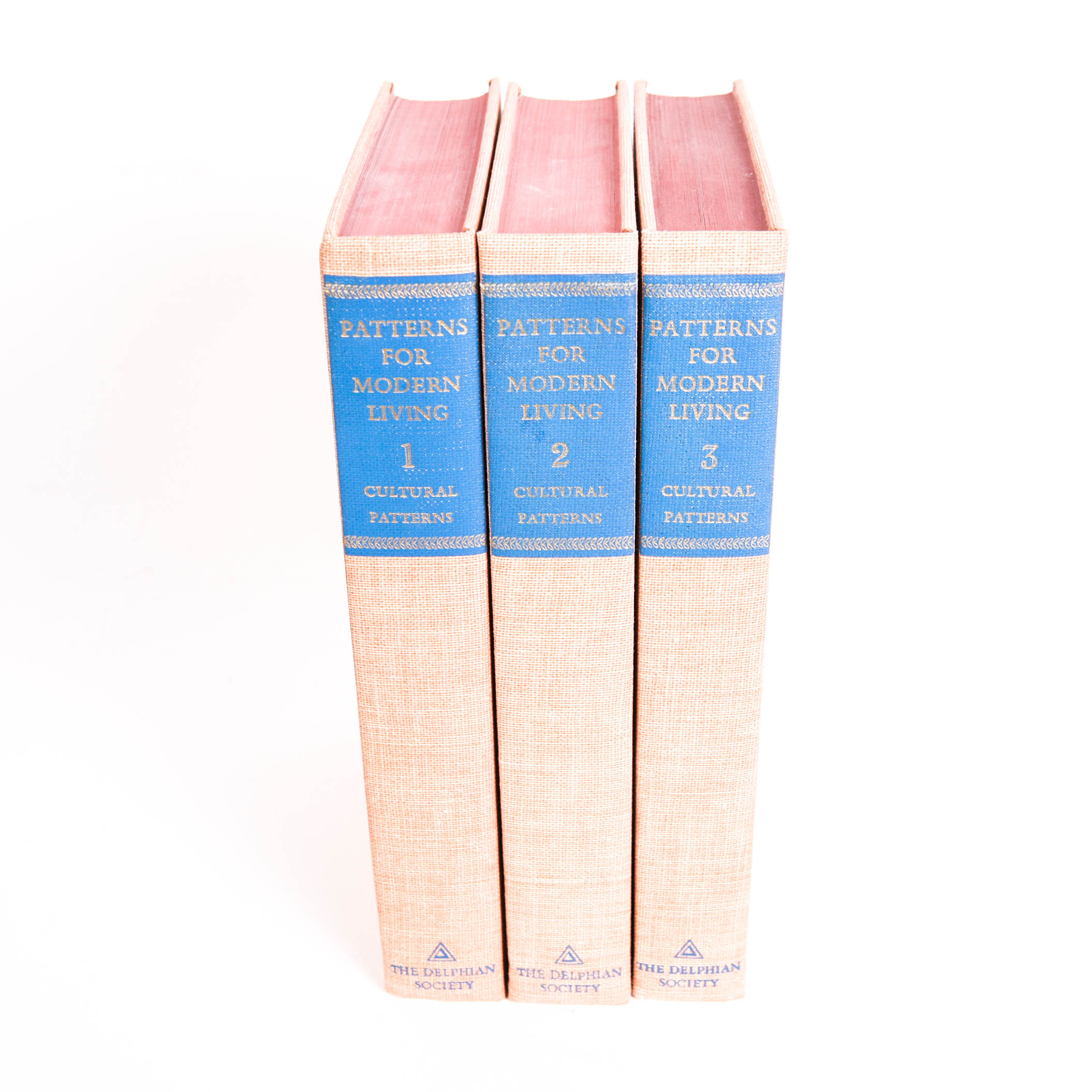 1952 "Patterns for Modern Living" Book Series by The Delphian Society