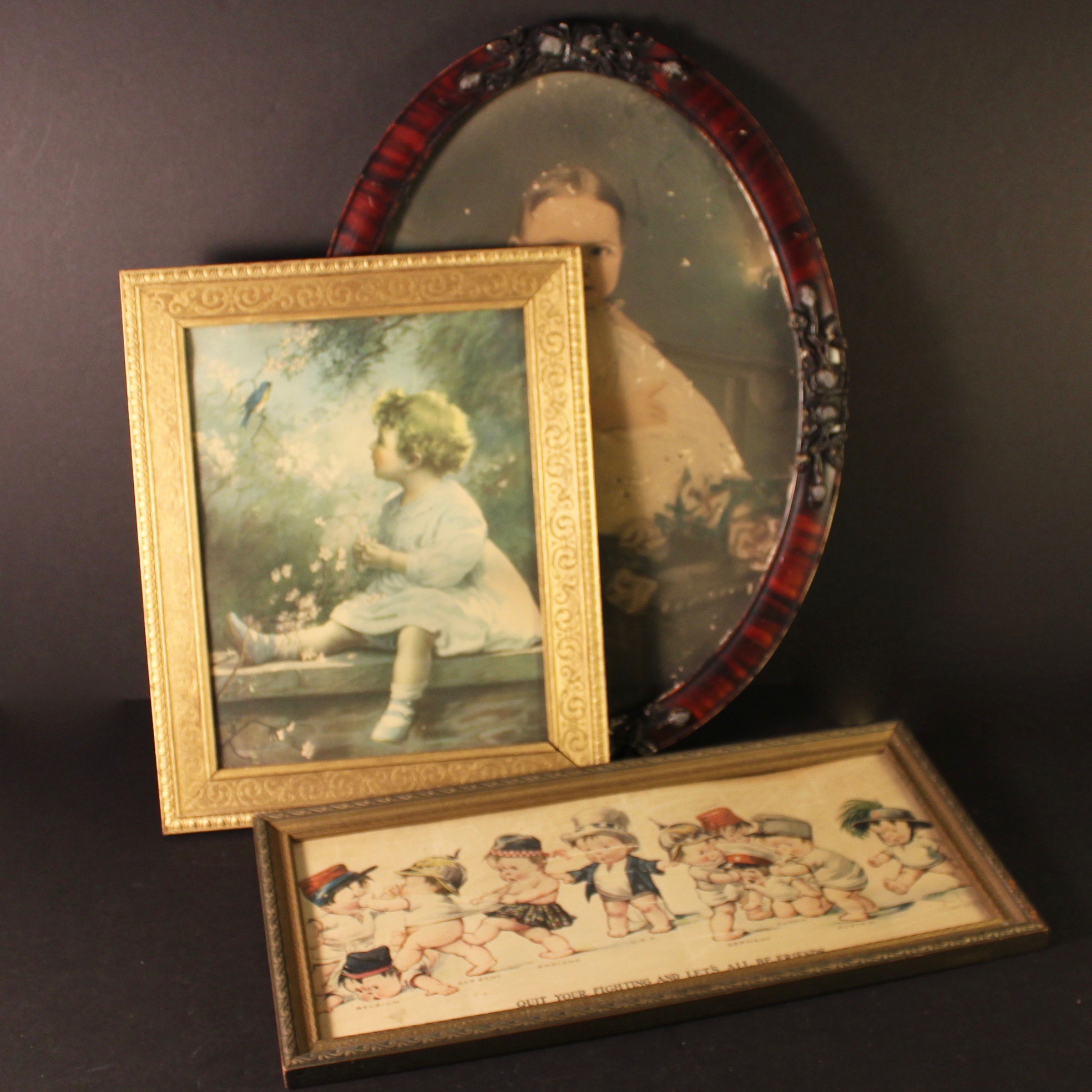 Collection of Antique Lithograph Prints