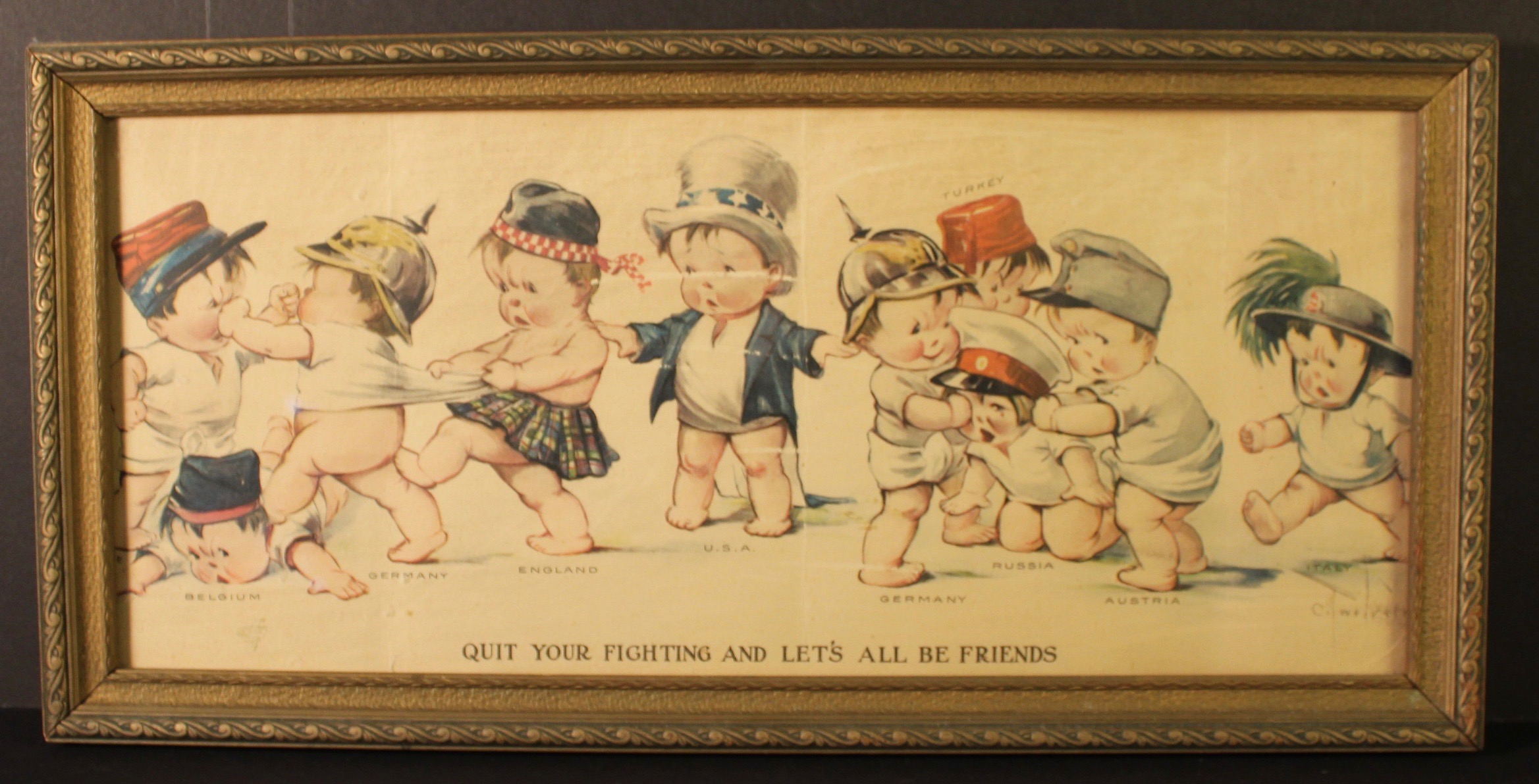 Collection of Antique Lithograph Prints