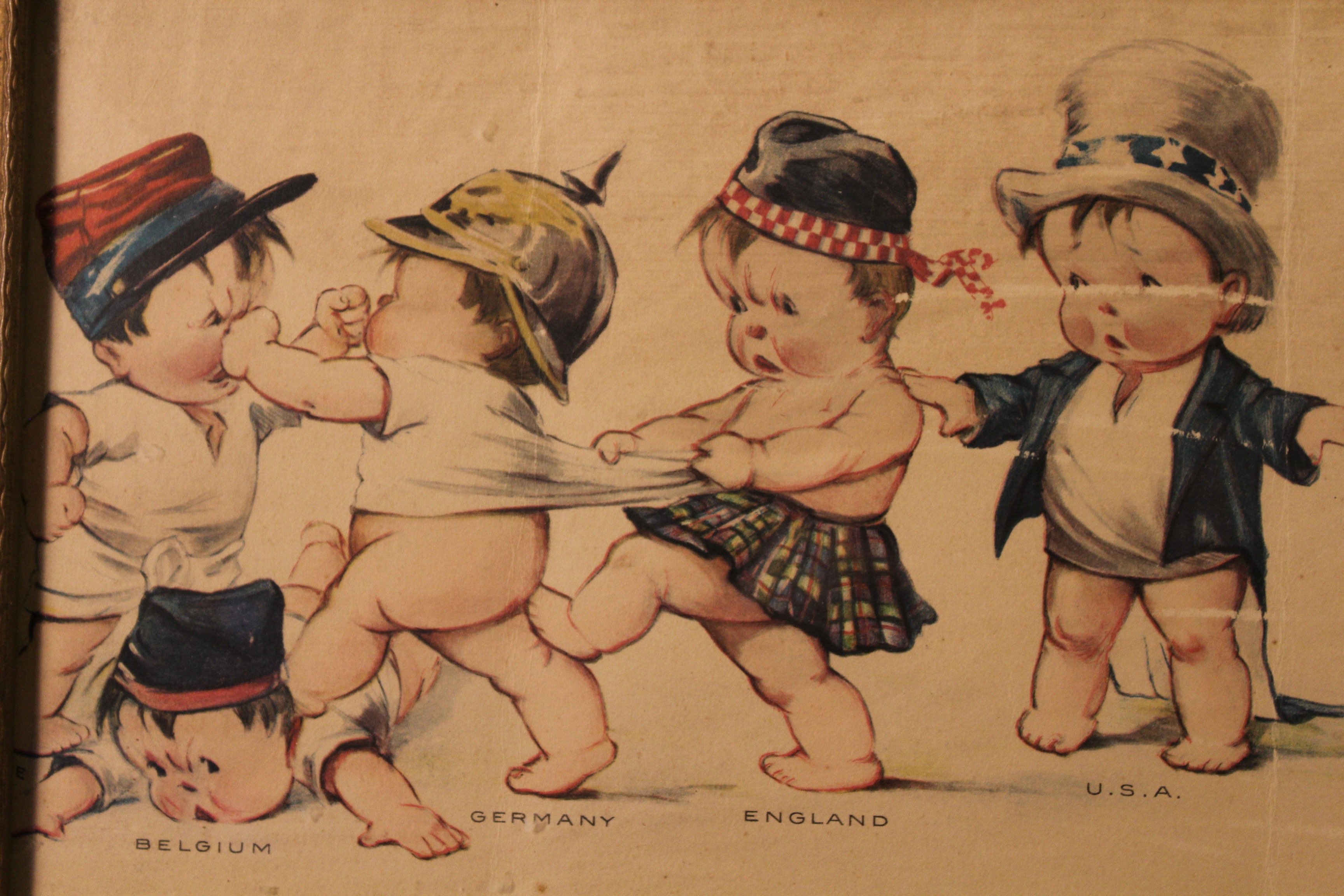 Collection of Antique Lithograph Prints