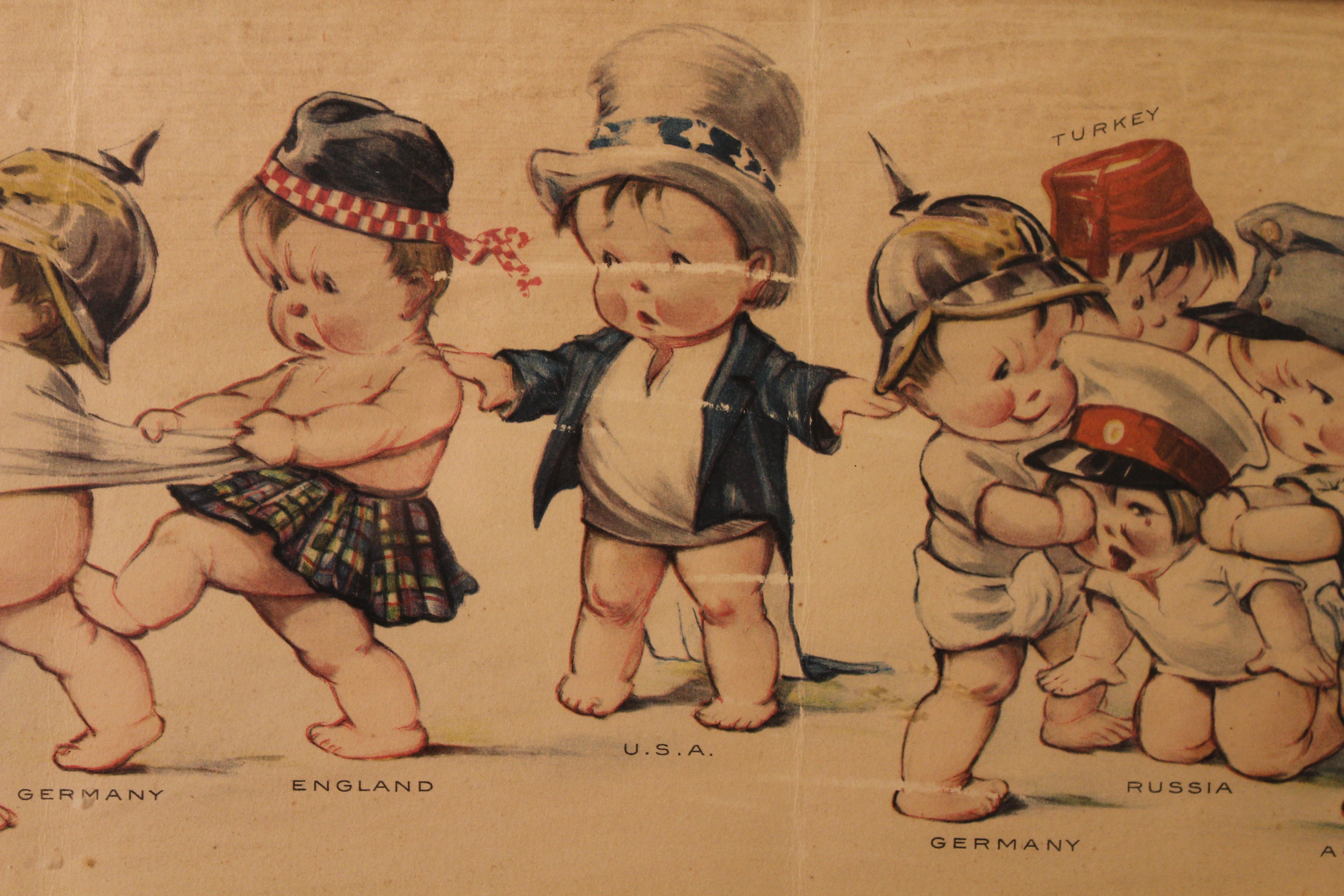 Collection of Antique Lithograph Prints