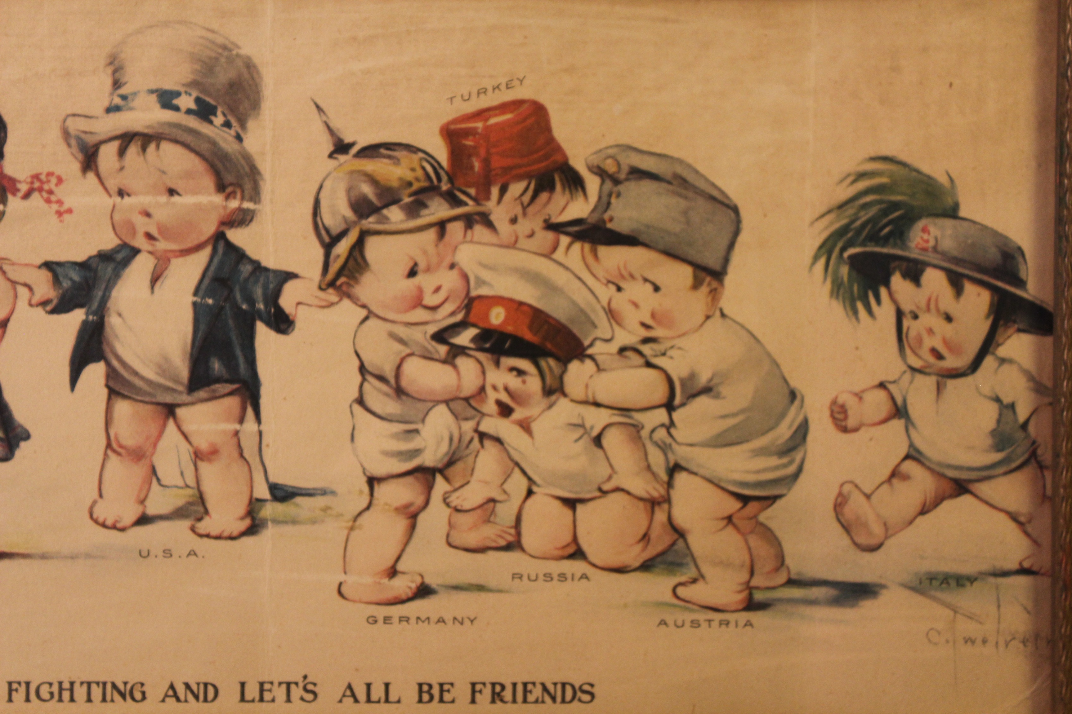 Collection of Antique Lithograph Prints