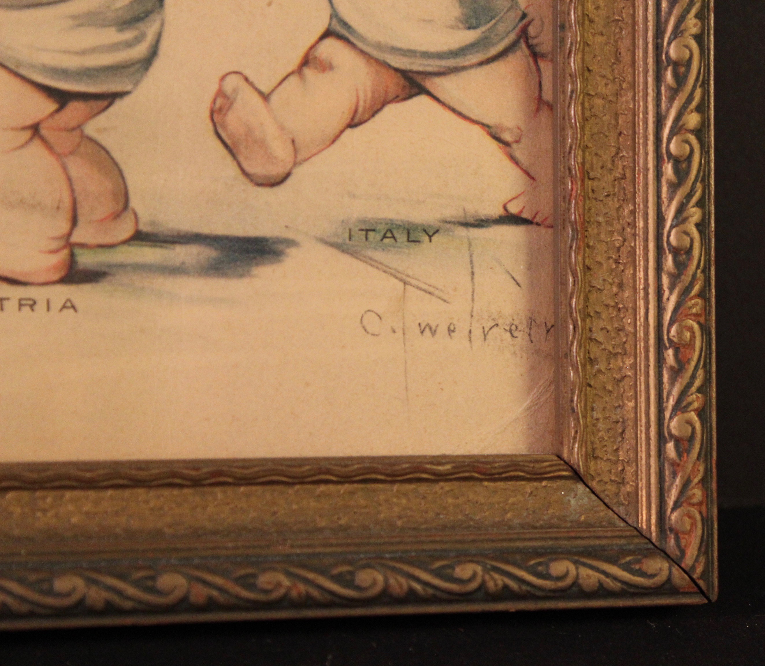 Collection of Antique Lithograph Prints