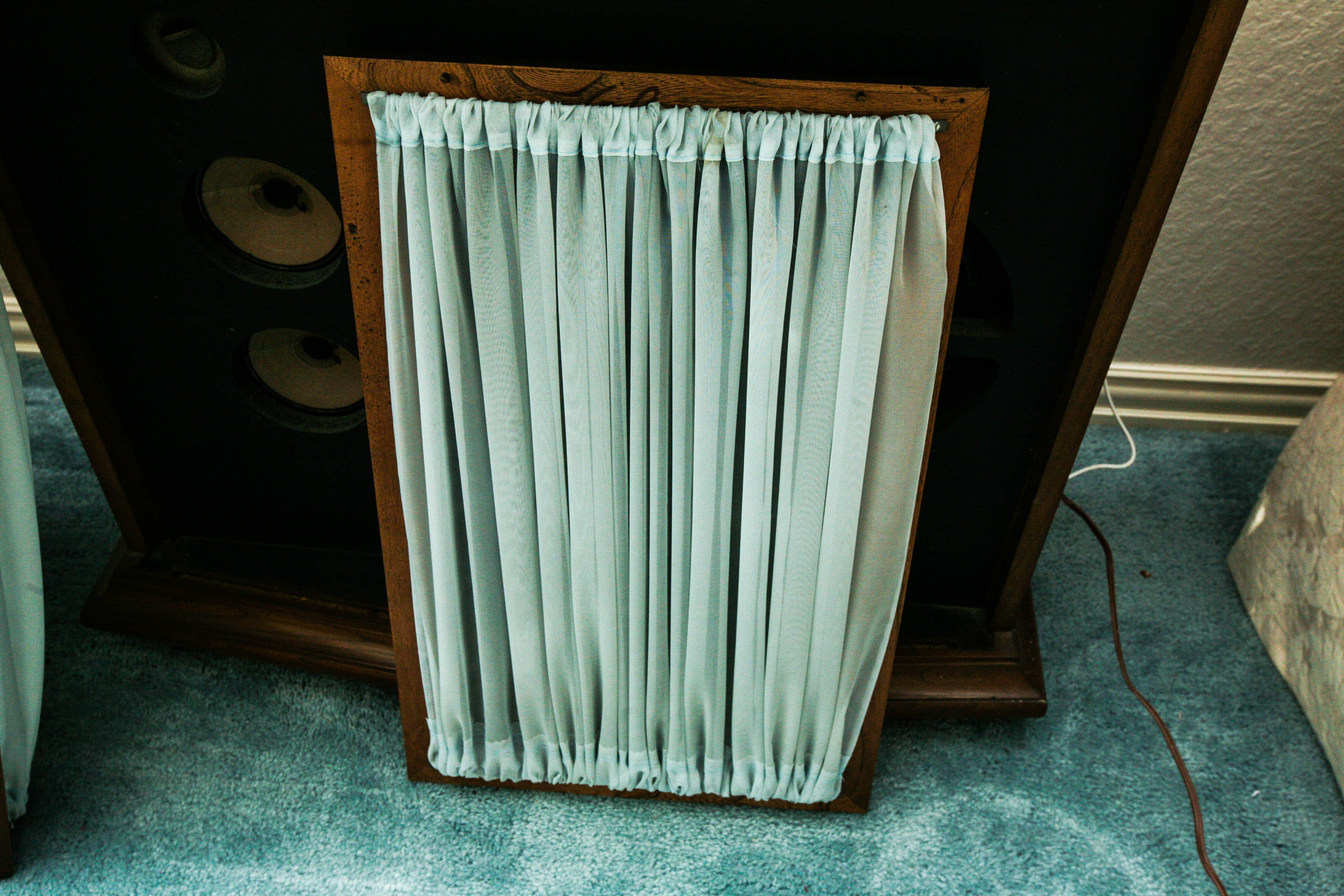 1968 The Fisher Stereo Console and Speaker End Tables