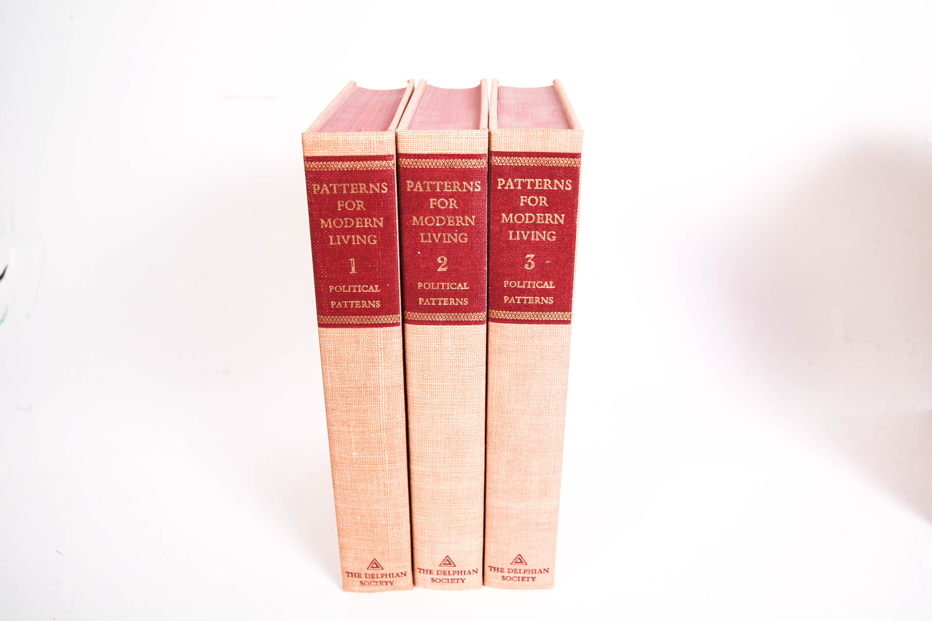 1952 "Patterns for Modern Living" Book Series by The Delphian Society