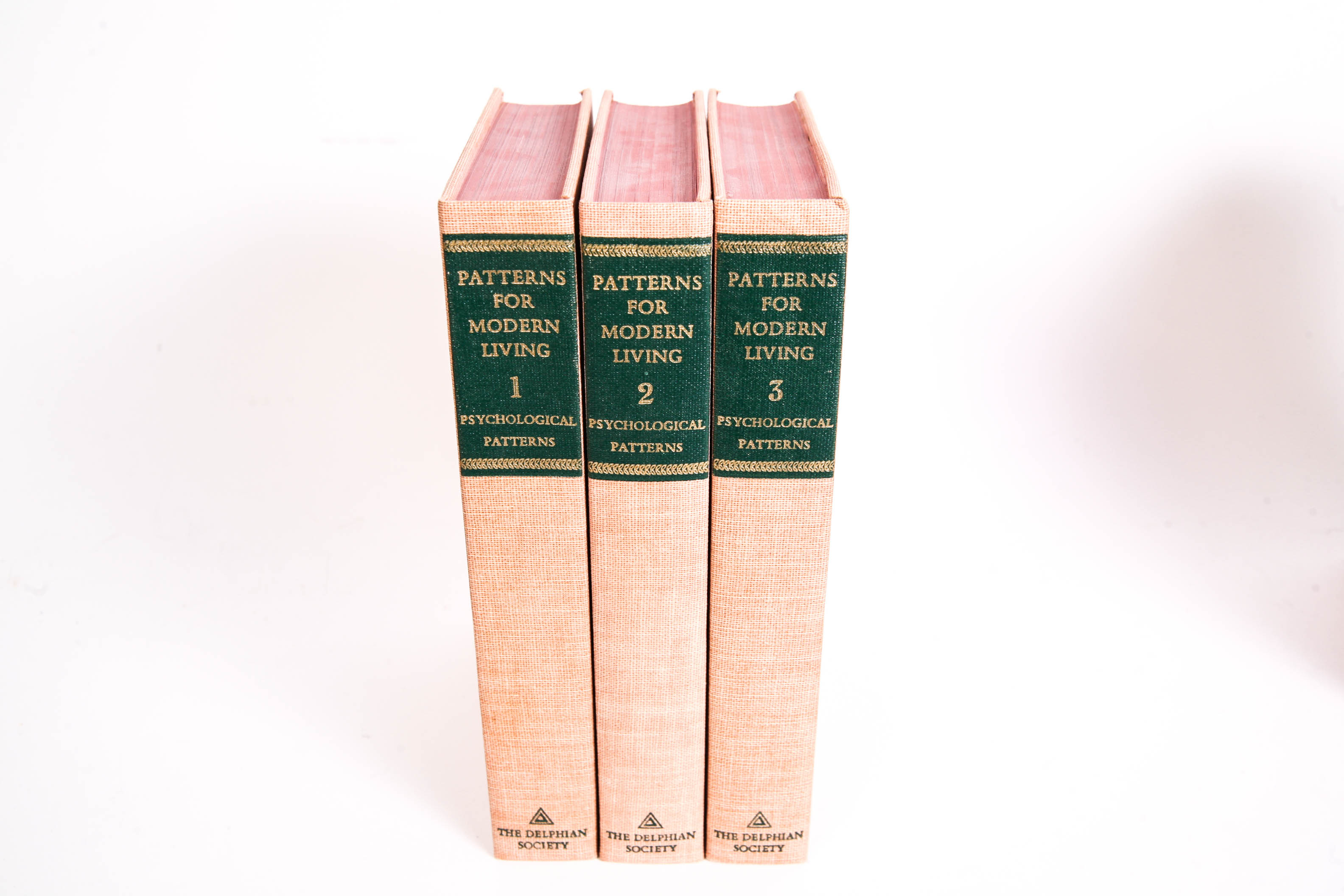 1952 "Patterns for Modern Living" Book Series by The Delphian Society