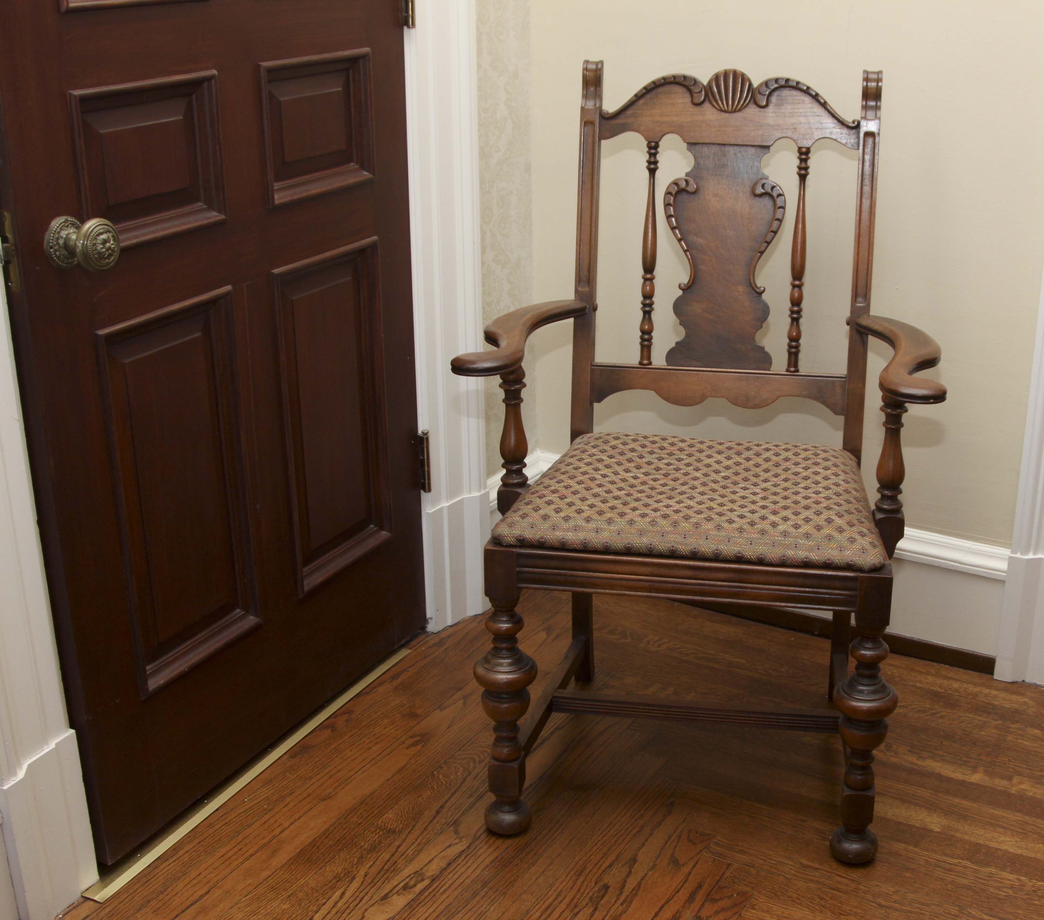 Vintage Jacobean Revival Dining Set
