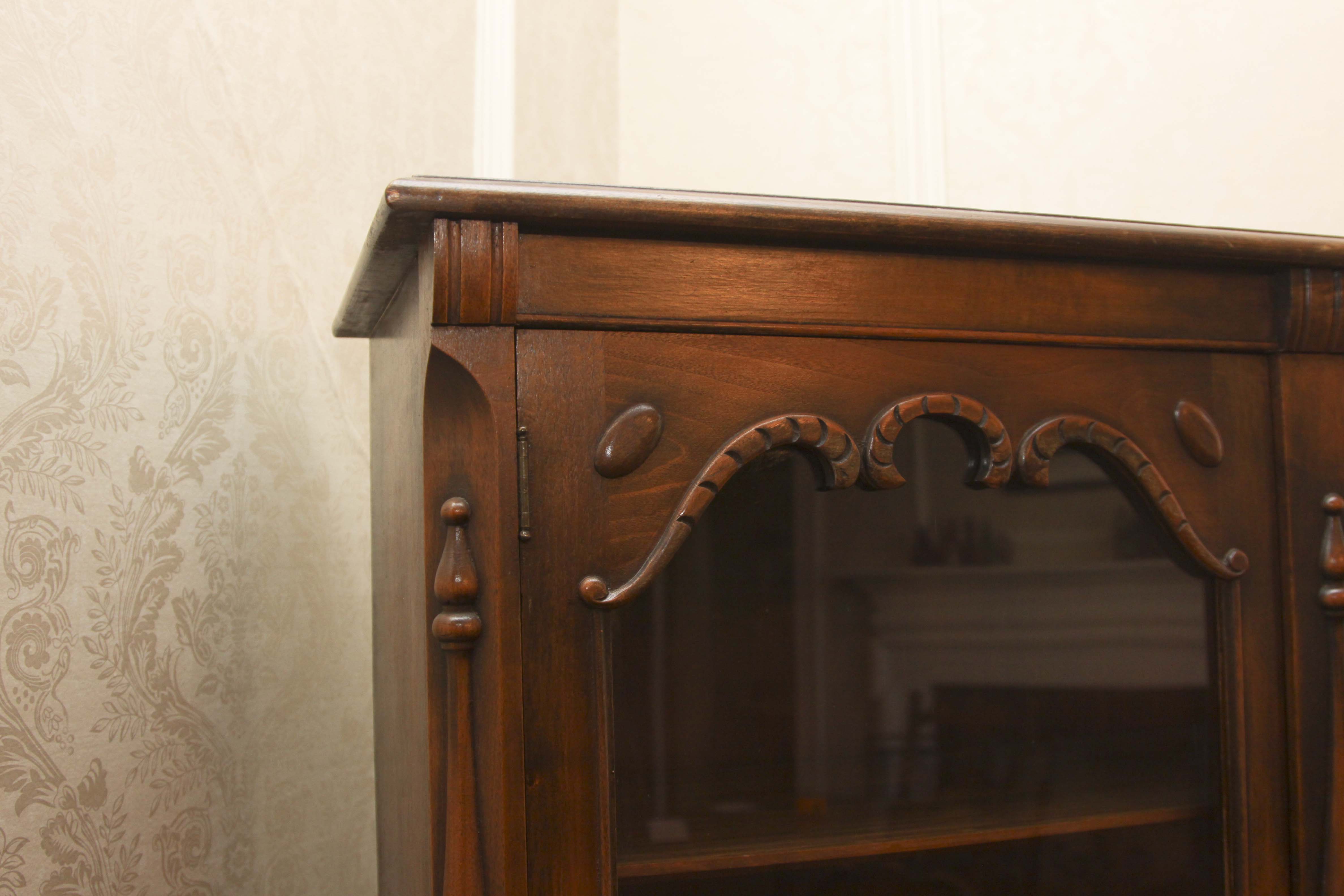 Jacobean Revival China Cabinet