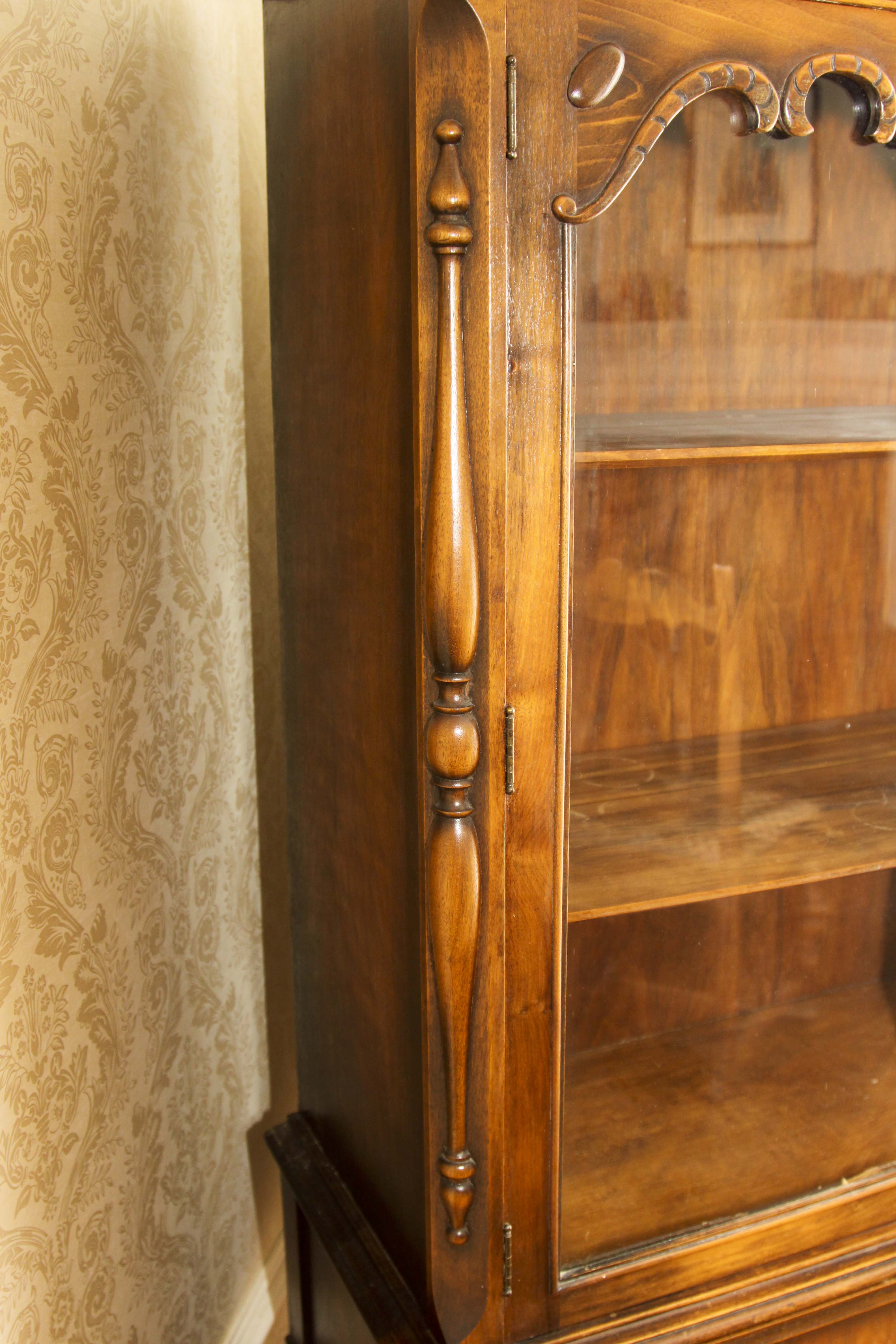 Jacobean Revival China Cabinet
