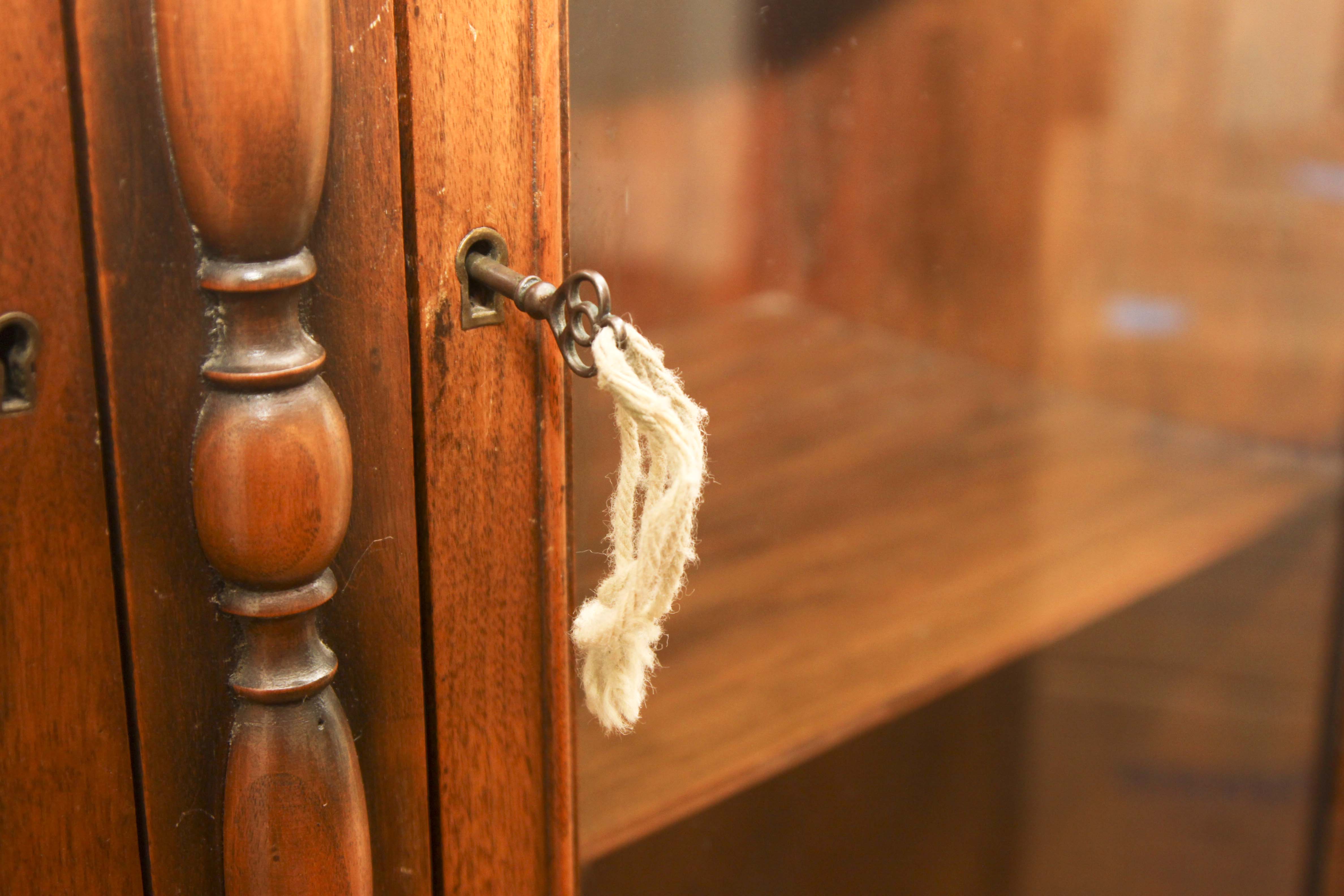 Jacobean Revival China Cabinet