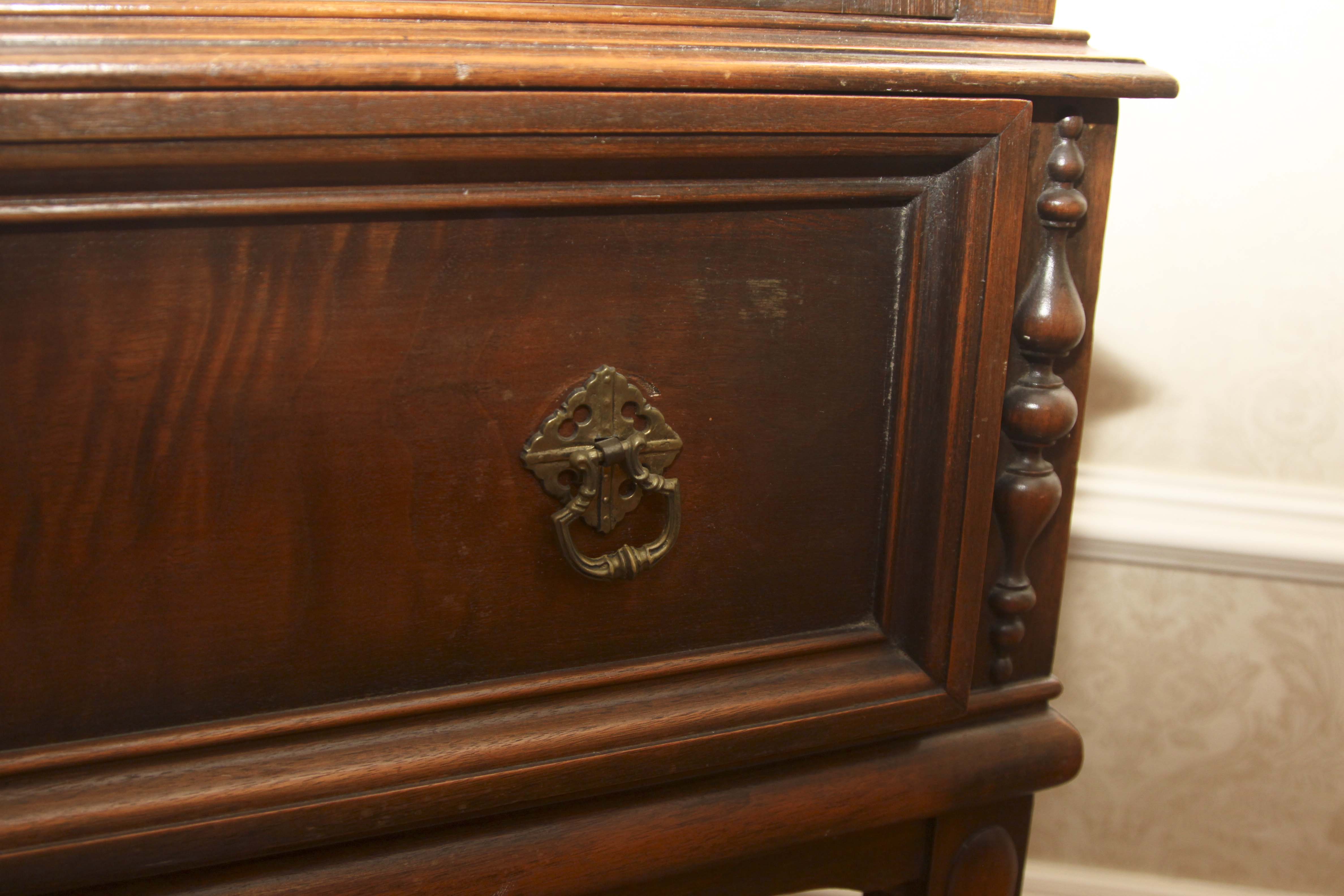 Jacobean Revival China Cabinet