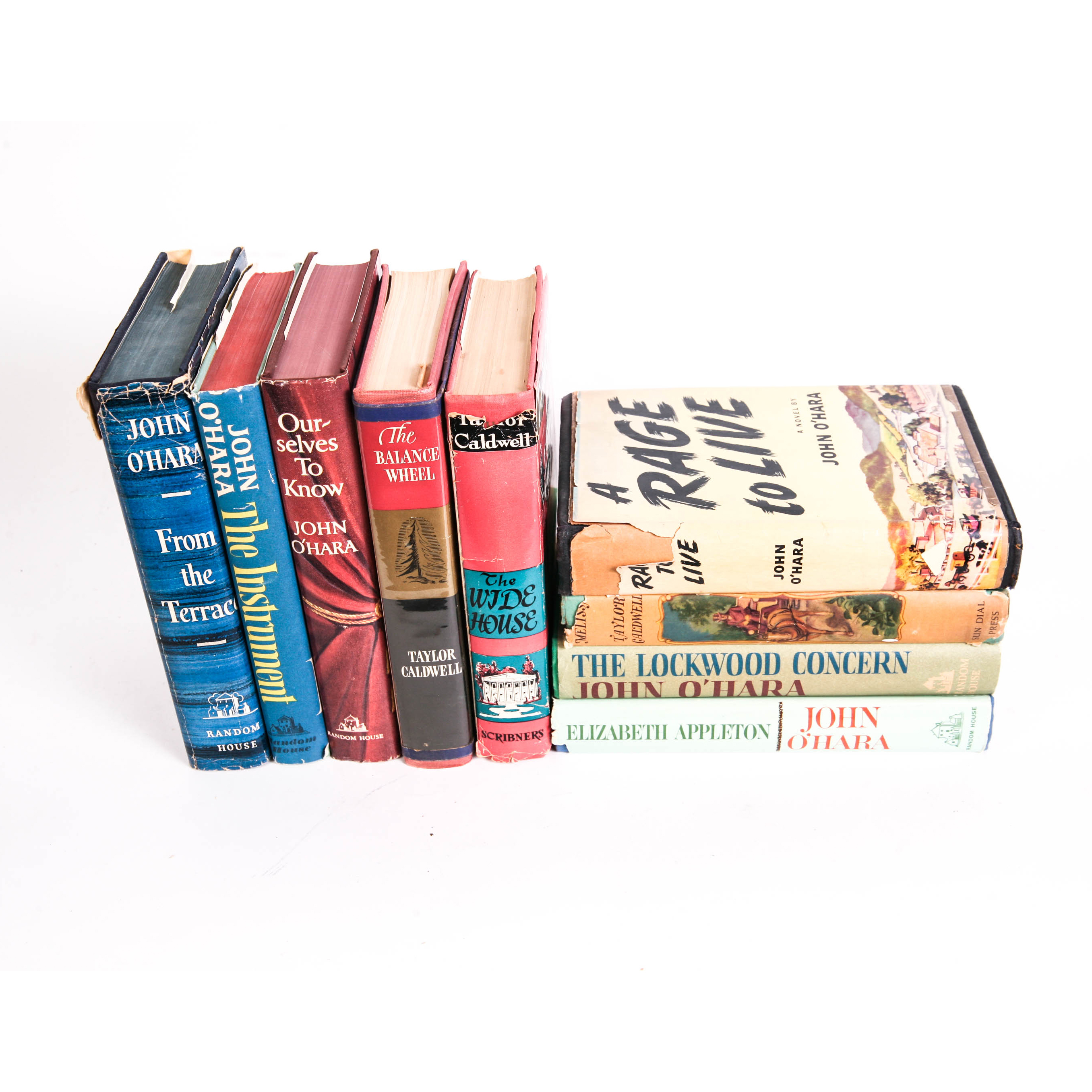 Collection of Vintage Novels by Taylor Caldwell and John O'Hara