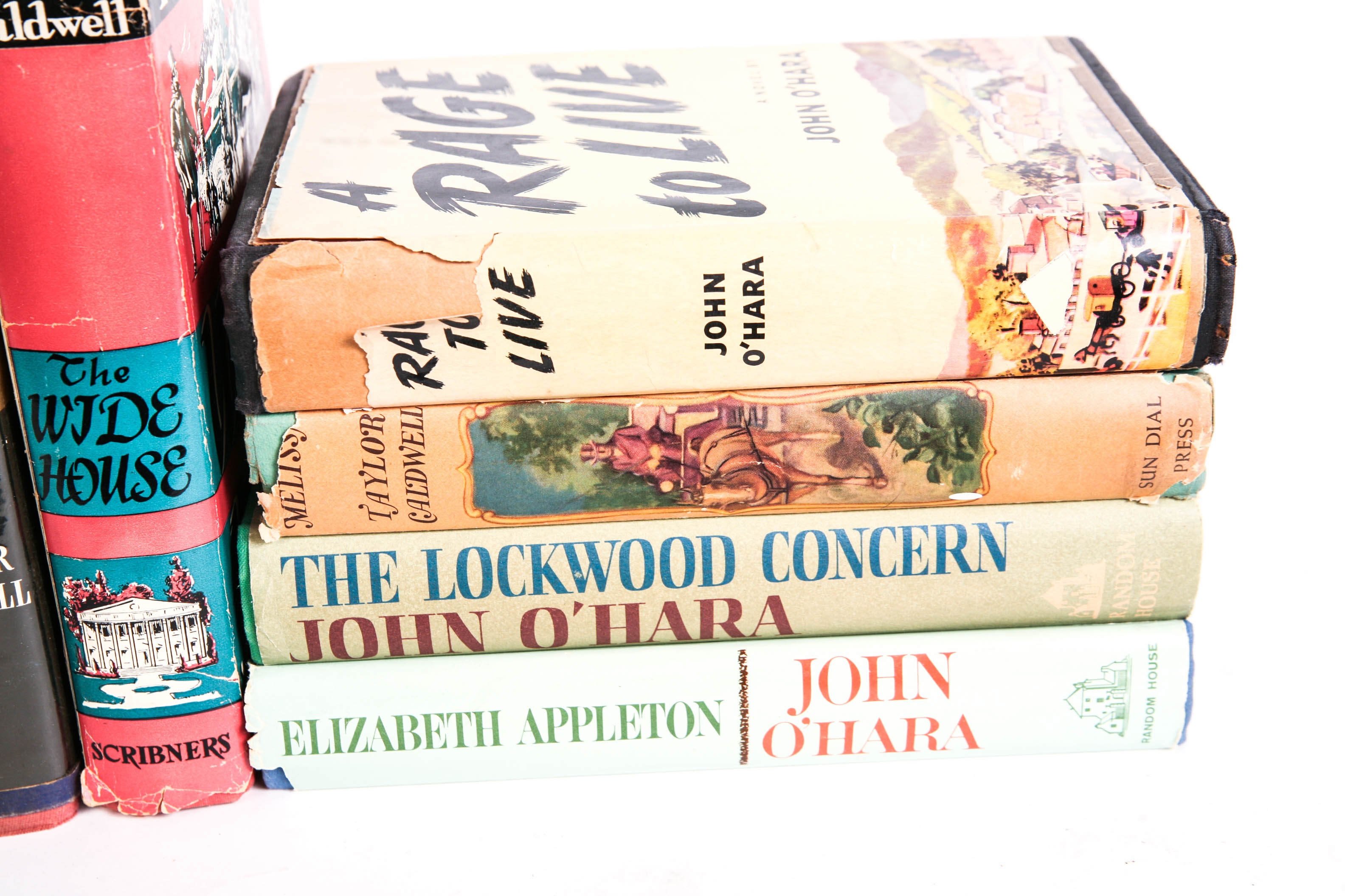 Collection of Vintage Novels by Taylor Caldwell and John O'Hara