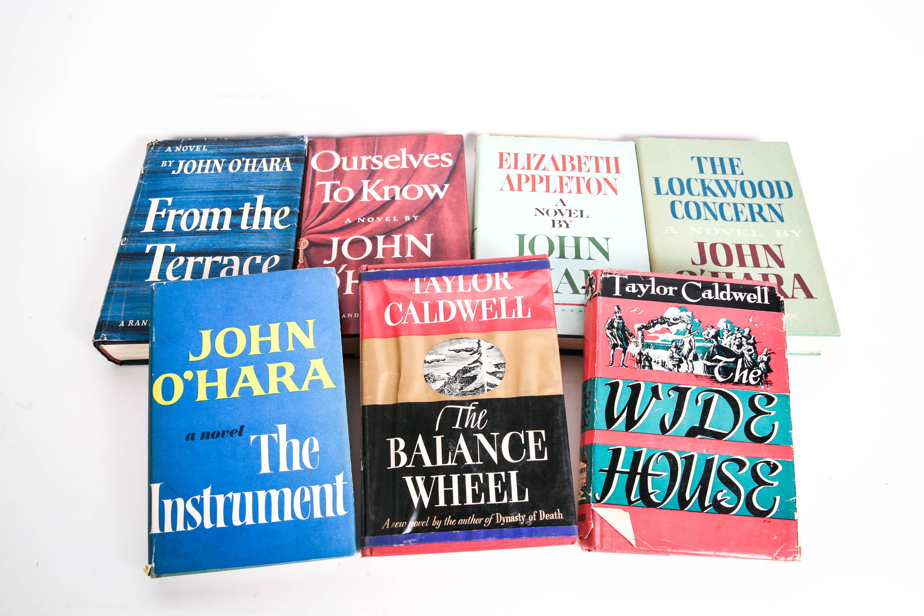 Collection of Vintage Novels by Taylor Caldwell and John O'Hara
