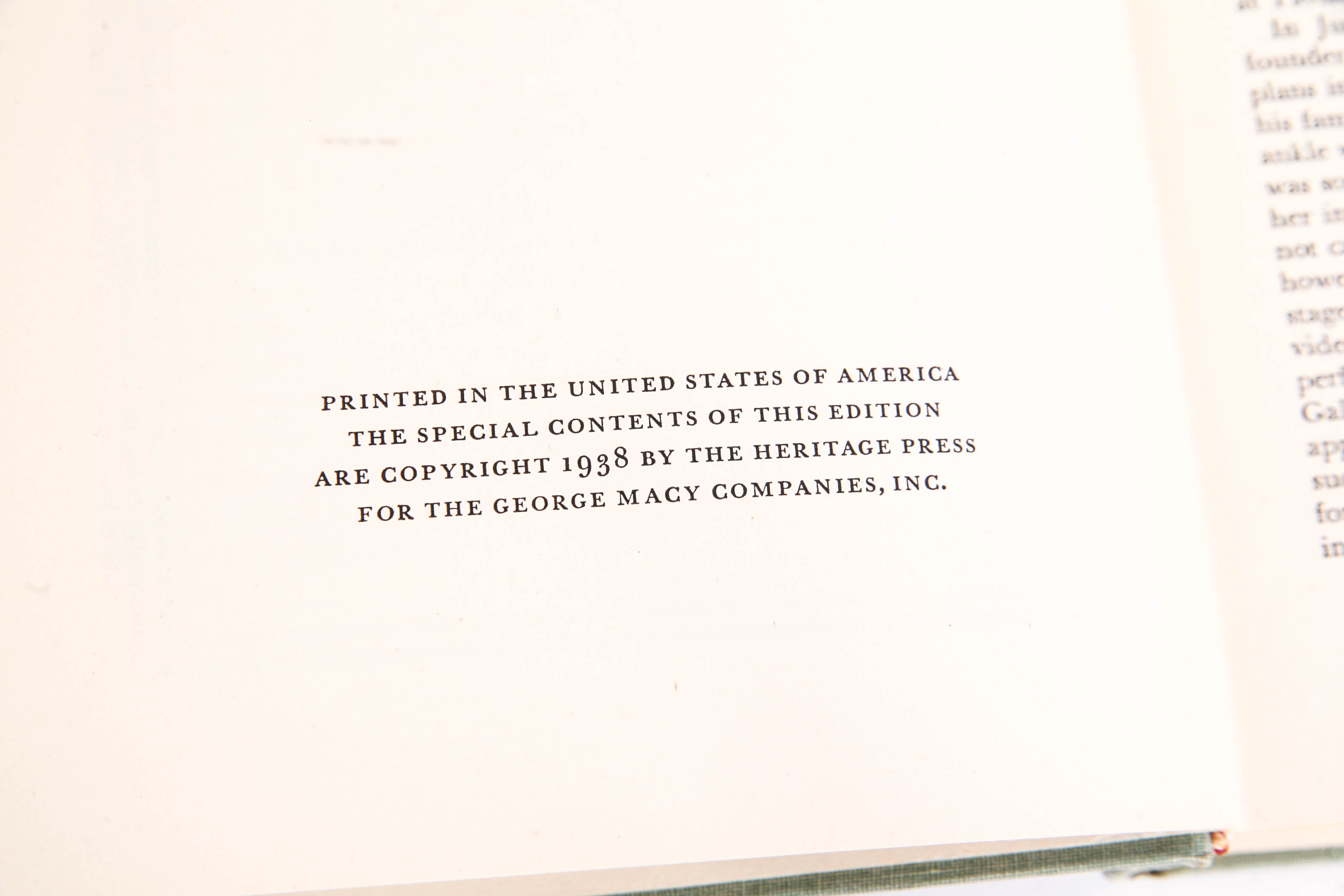 Collection of Heritage Press Editions of Famous Novels