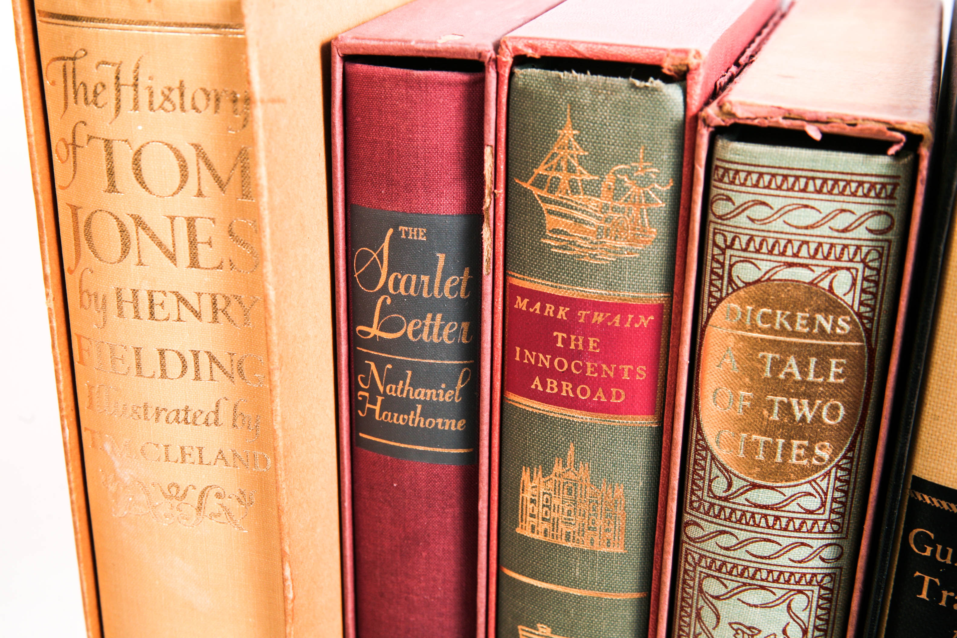 Collection of Heritage Press Editions of Famous Novels