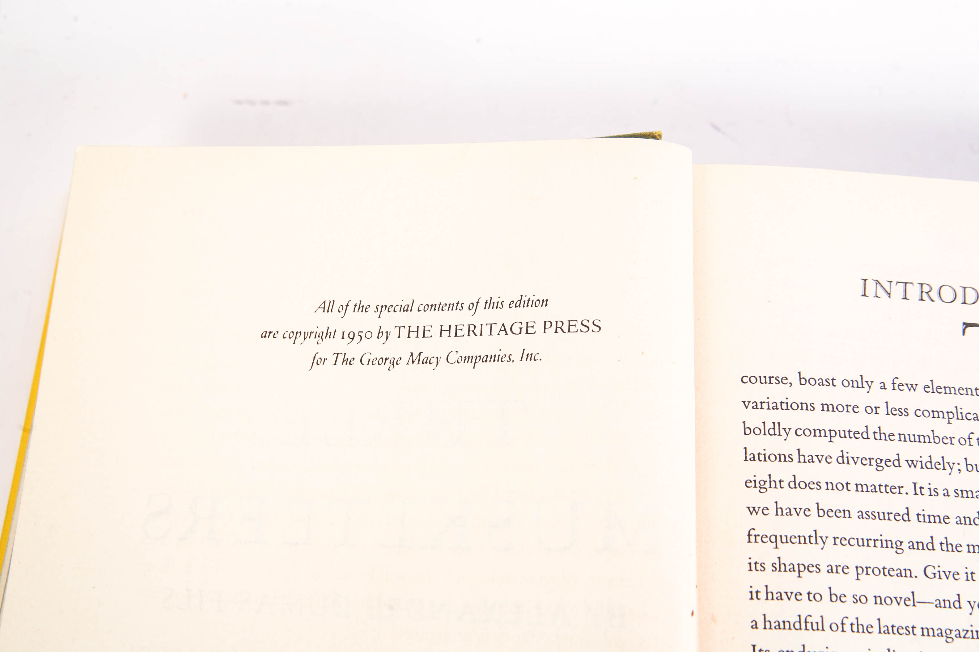 Collection of Heritage Press Editions of Famous Novels