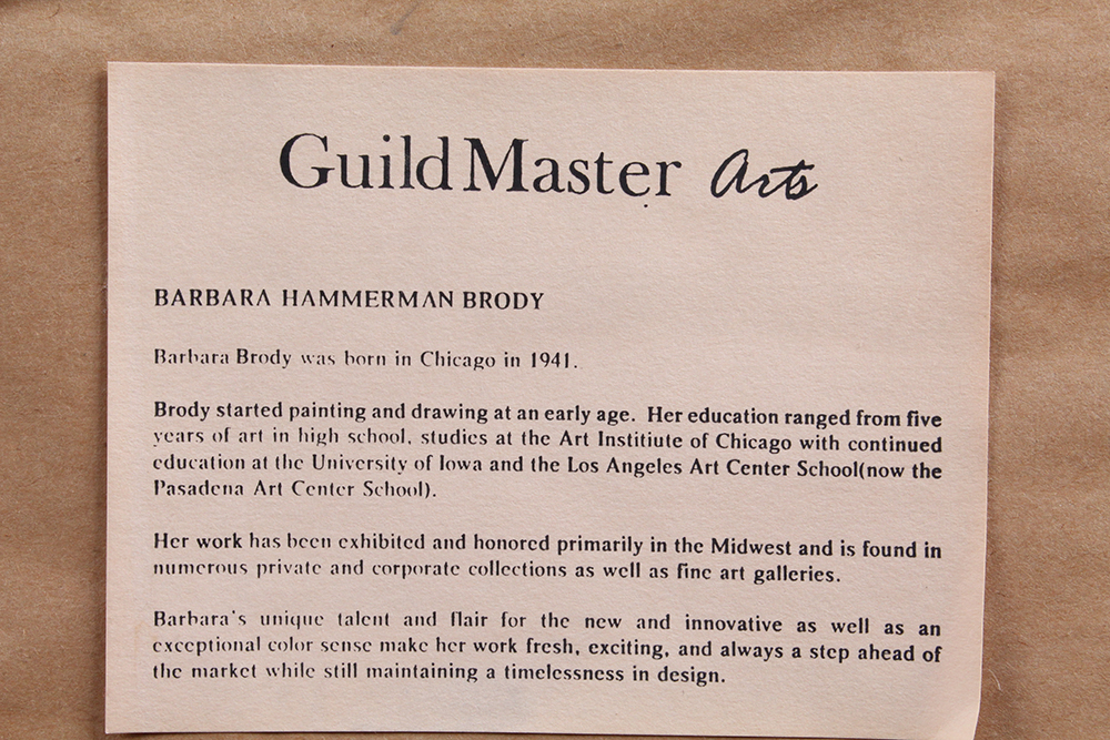 Mixed Media Artwork by Barbara Hammerman Brody