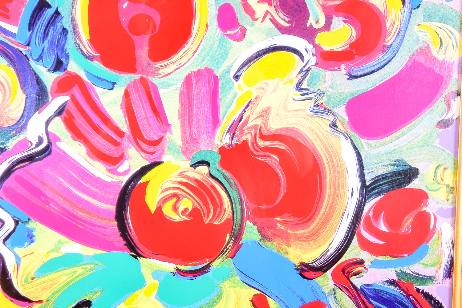 Peter Max "Abstract Flowers III" Seriolithograph 284/500