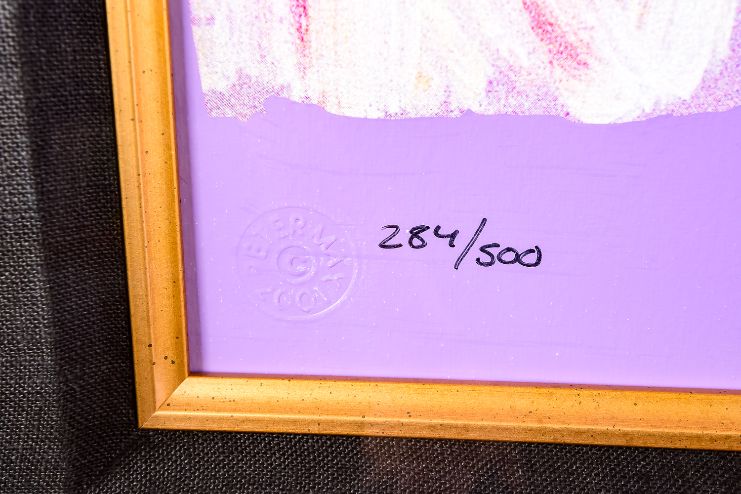 Peter Max "Abstract Flowers III" Seriolithograph 284/500