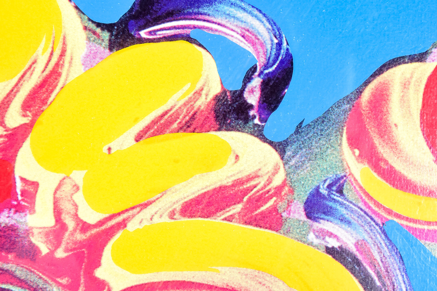 Peter Max "Abstract Flowers III" Seriolithograph 284/500