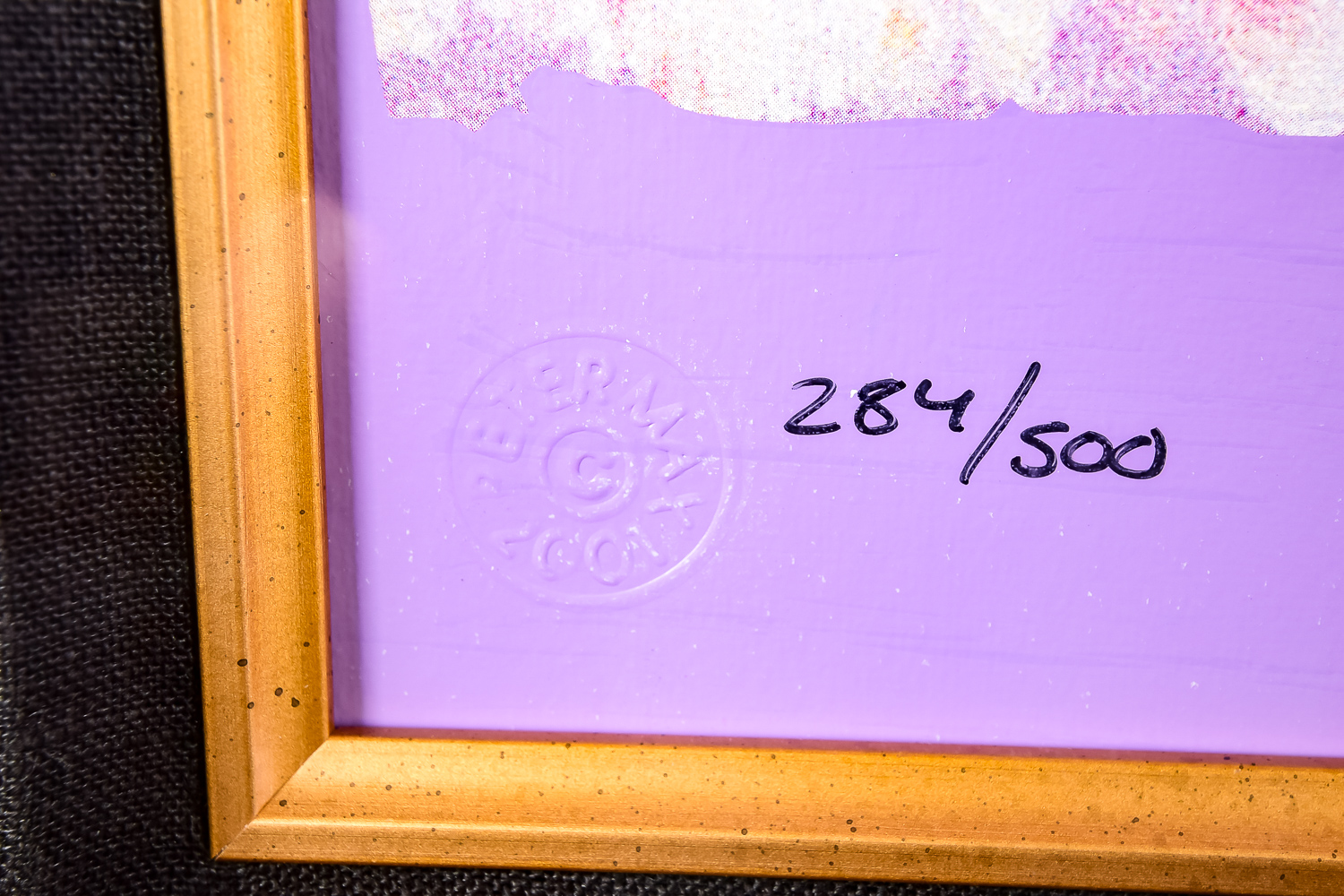 Peter Max "Abstract Flowers III" Seriolithograph 284/500