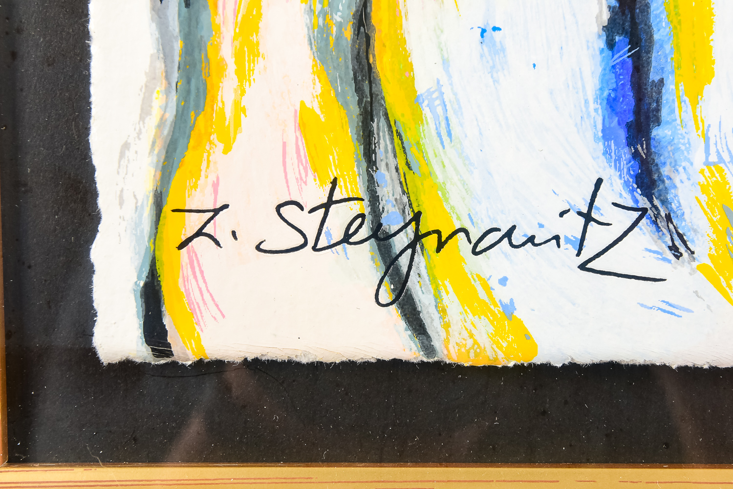 "Tropical Cruise" by Zemy Steynovitz Serigraph