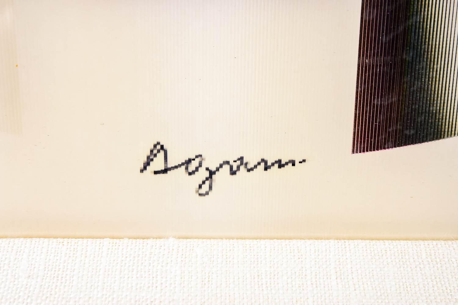 "Liberty #4" Agamograph by Yaacov Agam 50/99