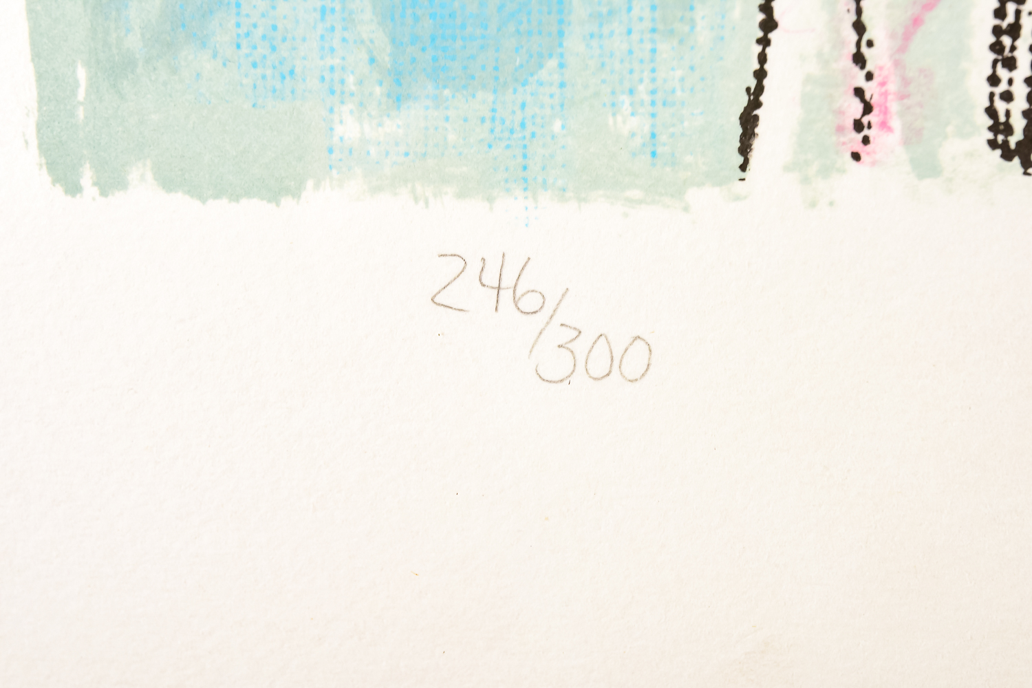 Peter Max "Lady in Grey" Limited Edition Lithograph on Arches Paper