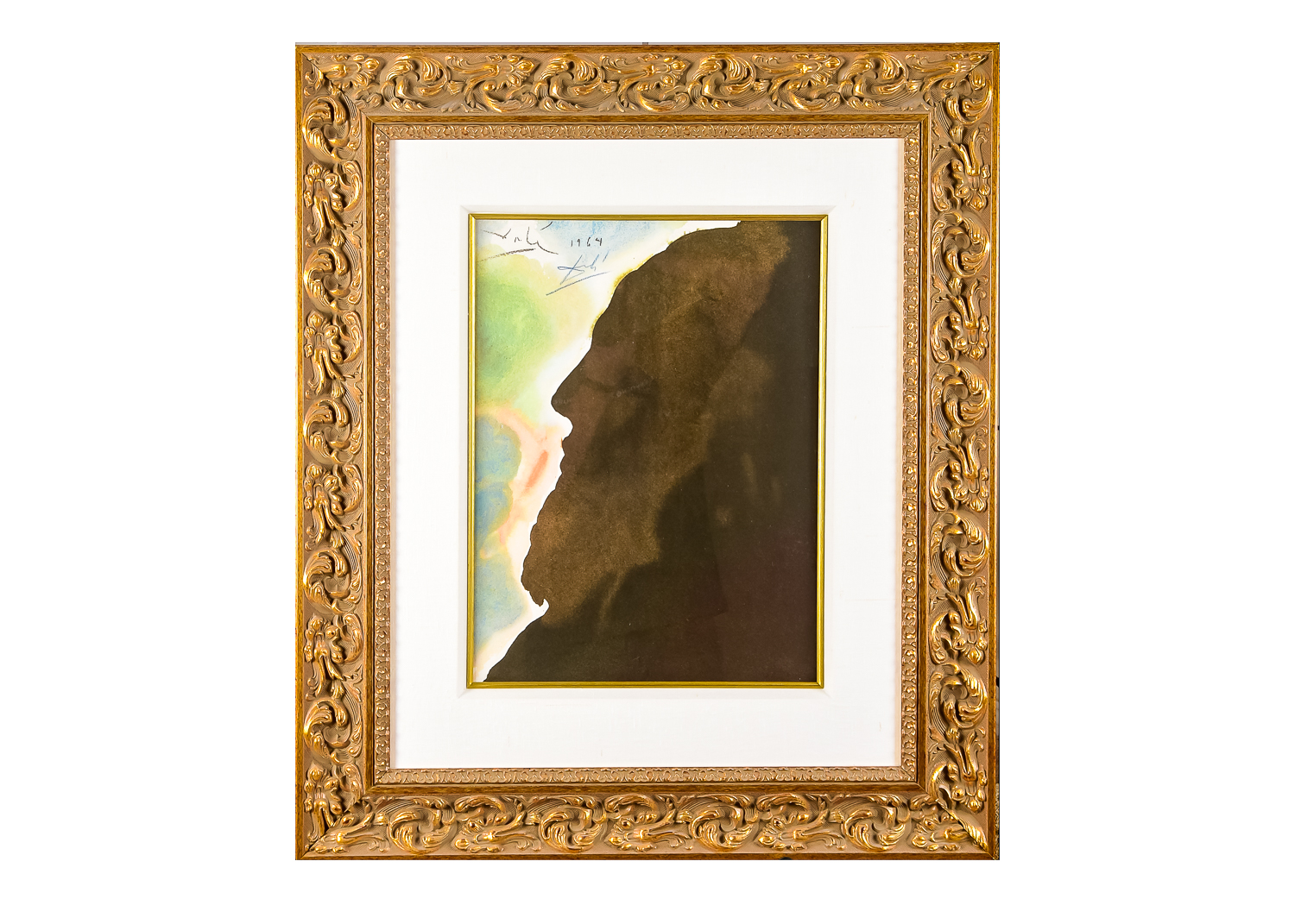 Salvador Dali "Abraham, Pater Multarem Gentium" Lithograph on Paper