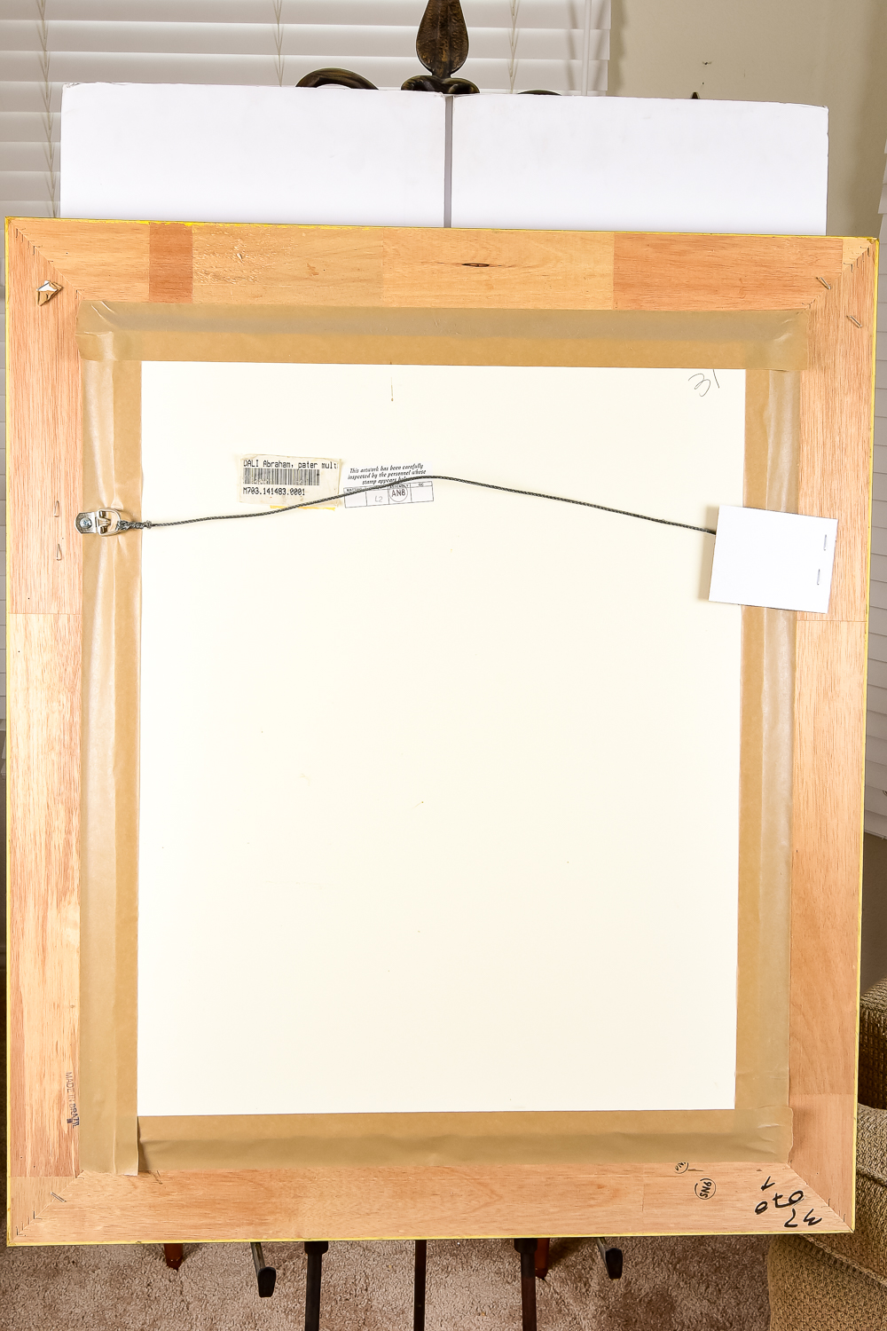 Salvador Dali "Abraham, Pater Multarem Gentium" Lithograph on Paper