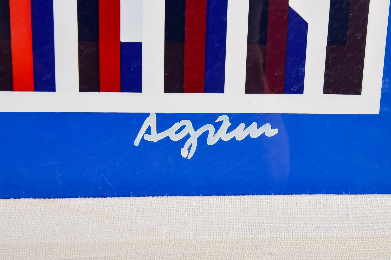 "Pre-Mazor No. 4" Serigraph by Yaacov Agam from the Edition of 45