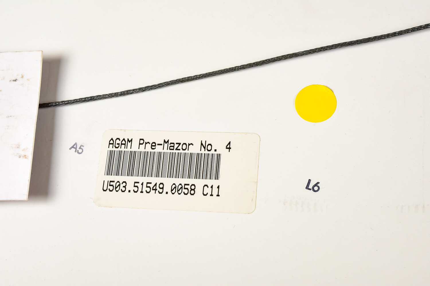 "Pre-Mazor No. 4" Serigraph by Yaacov Agam from the Edition of 45