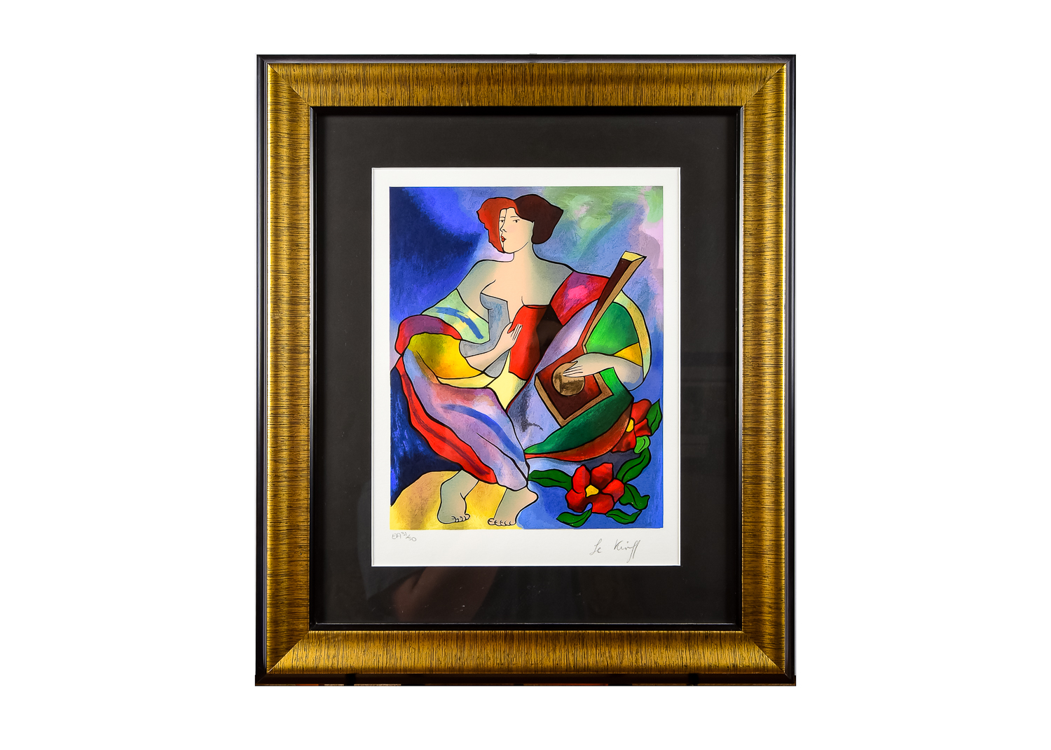 "Nuit d' Orient" Serigraph by Linda LeKinff