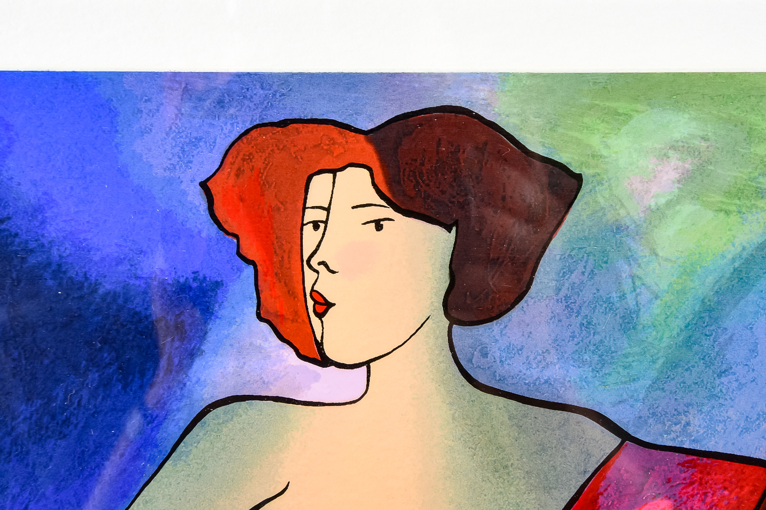 "Nuit d' Orient" Serigraph by Linda LeKinff