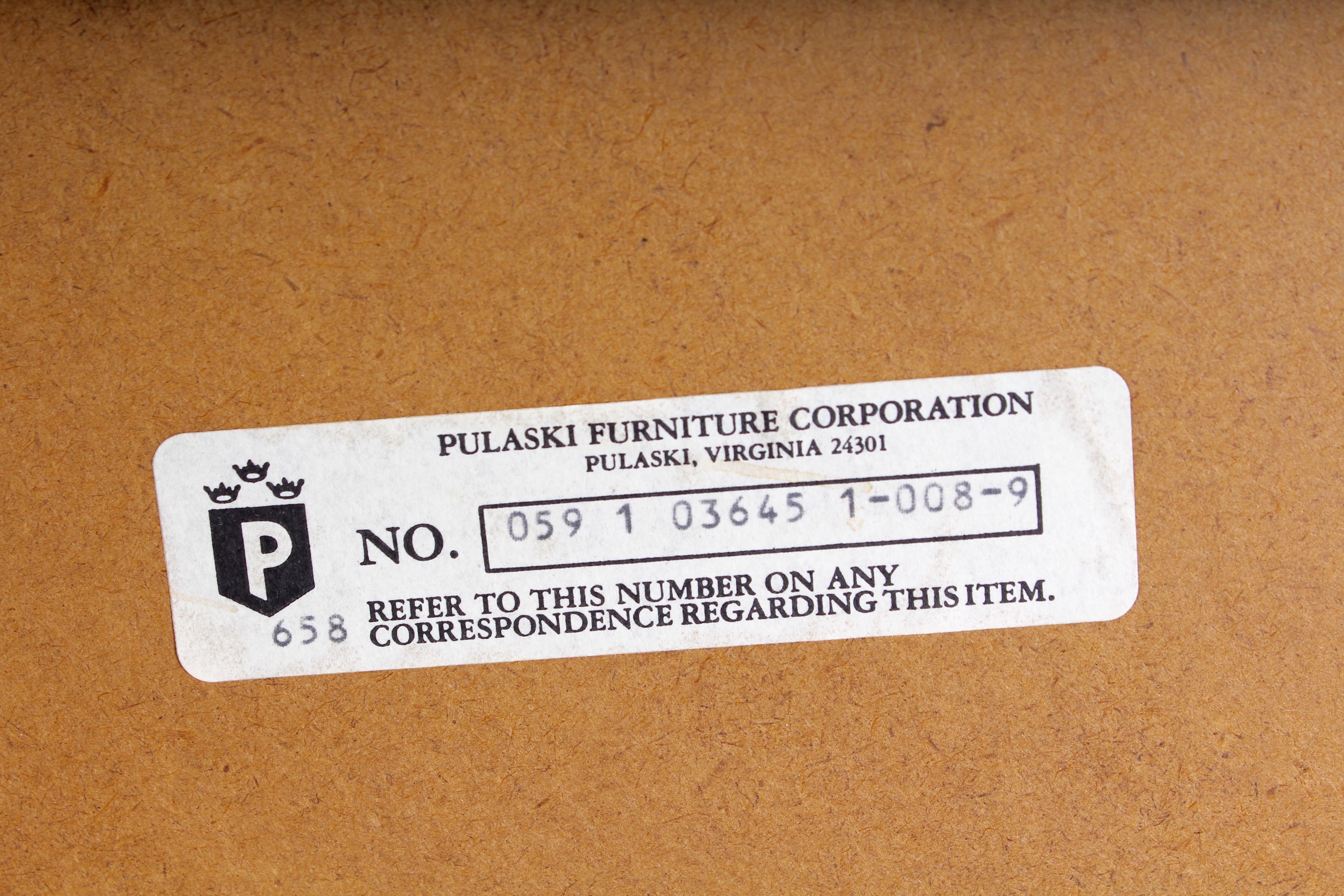 Pulaski Furniture Lighted Curio Cabinet