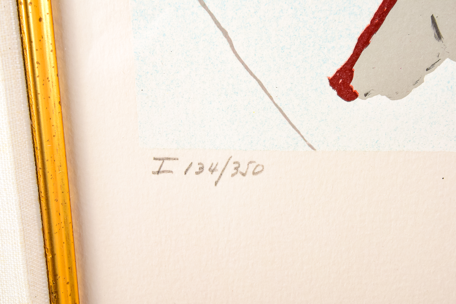 Salvador Dali "The Harbinger" Lithograph