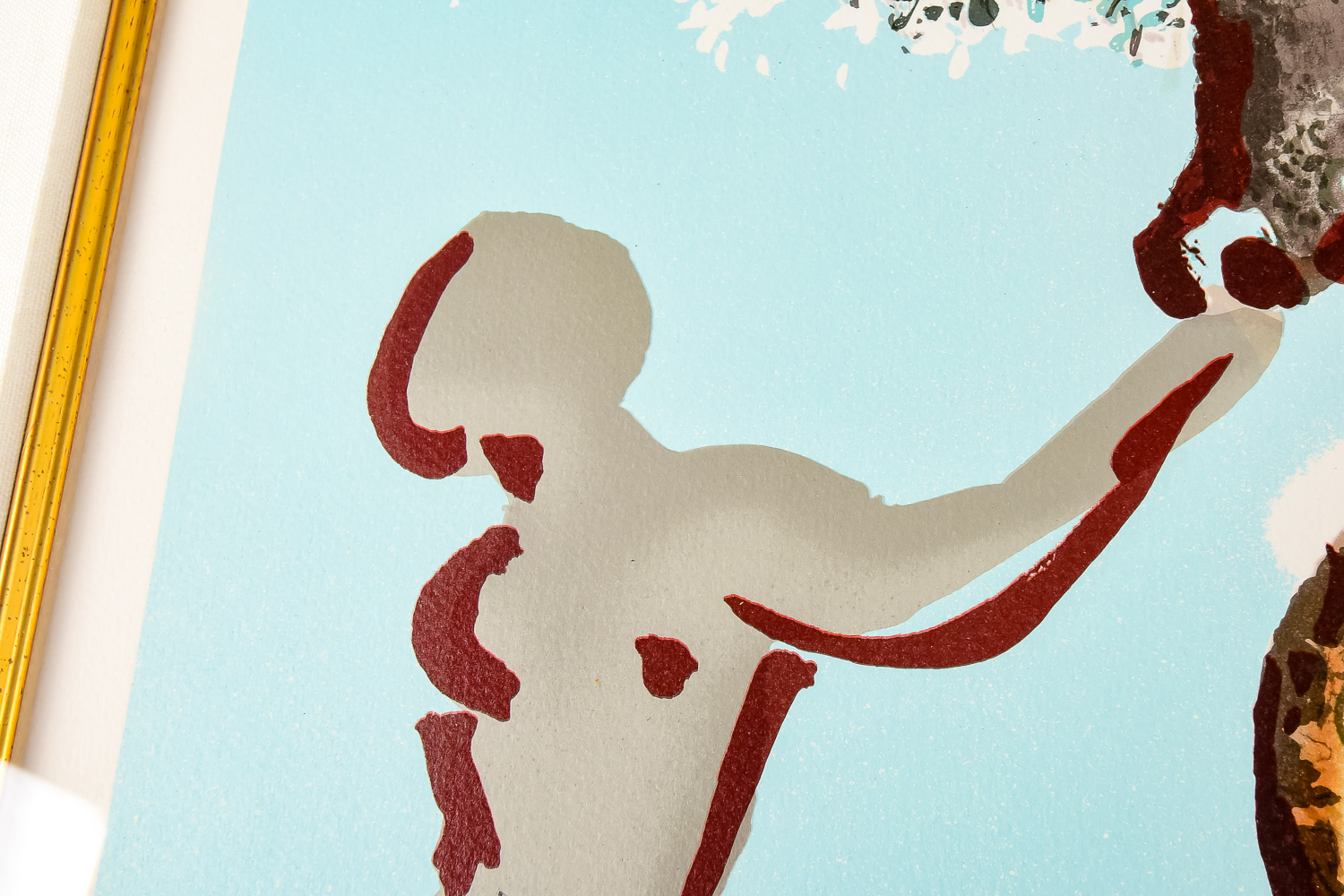 Salvador Dali "The Harbinger" Lithograph