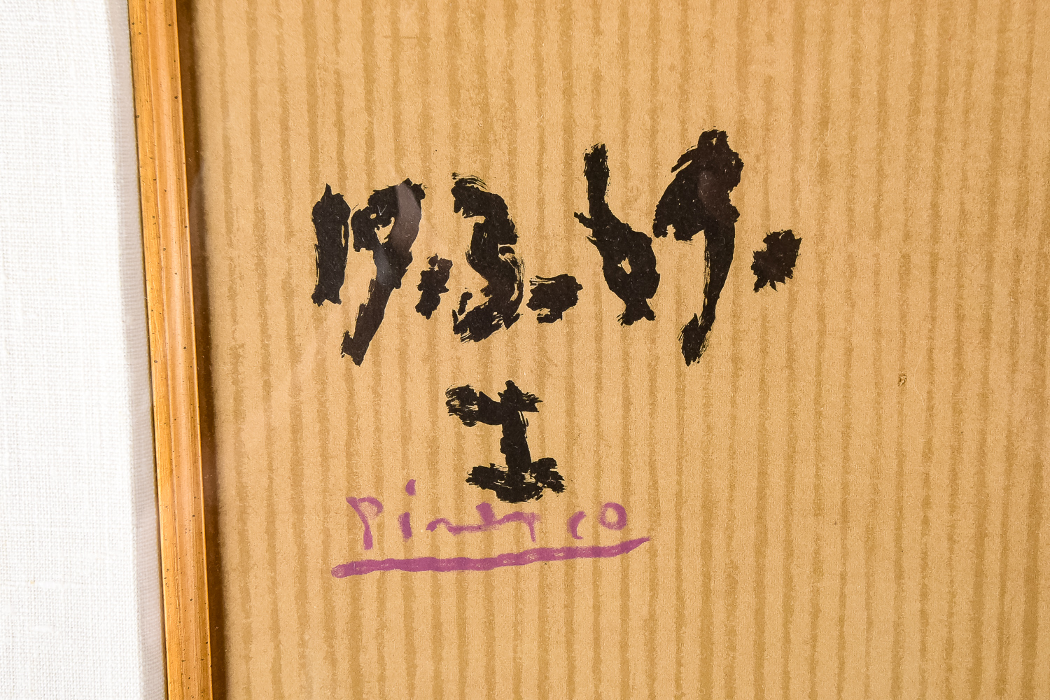 "Imaginary Portrait" Lithograph by Pablo Picasso