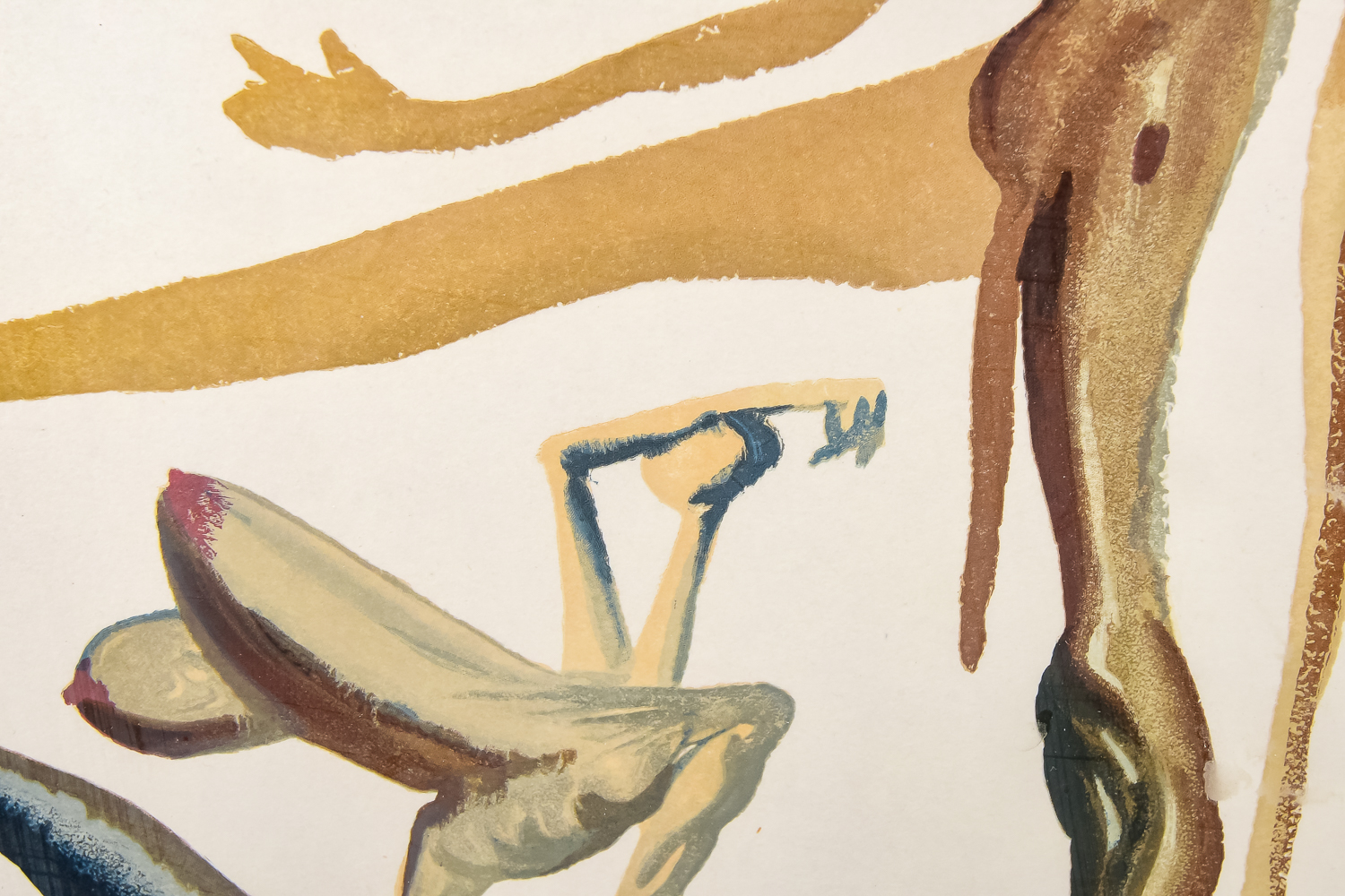 "Lavishness Purgatory 22" Wood Engraving by Salvador Dali