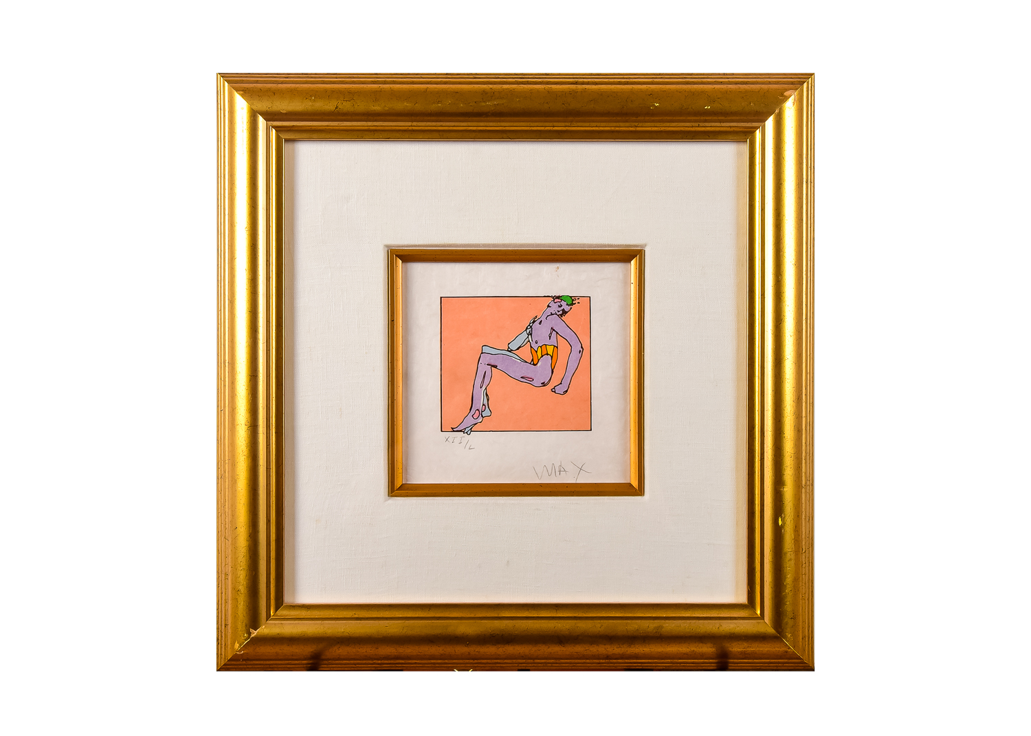 "Waking Up" Lithograph by Peter Max