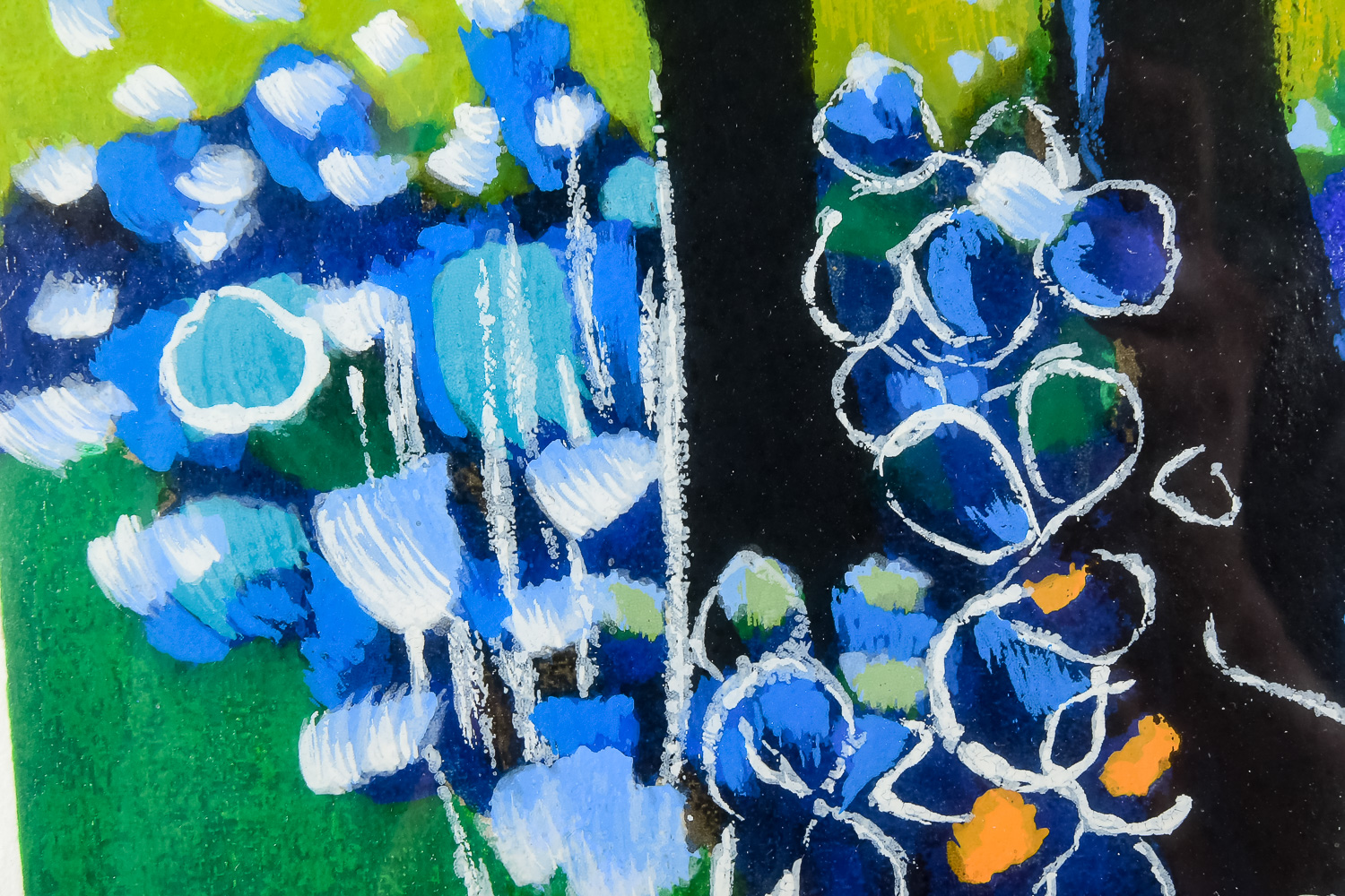 "After the Rain" Serigraph by Itzchak Tarkay