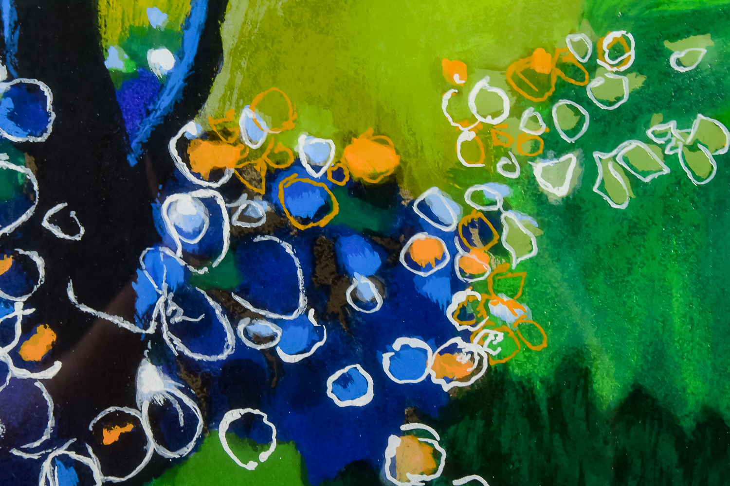 "After the Rain" Serigraph by Itzchak Tarkay