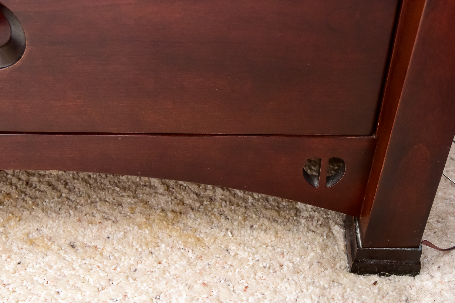 Modern Stickley Willow King Sized Bed and Two Nightstands from the Edinburgh Collection