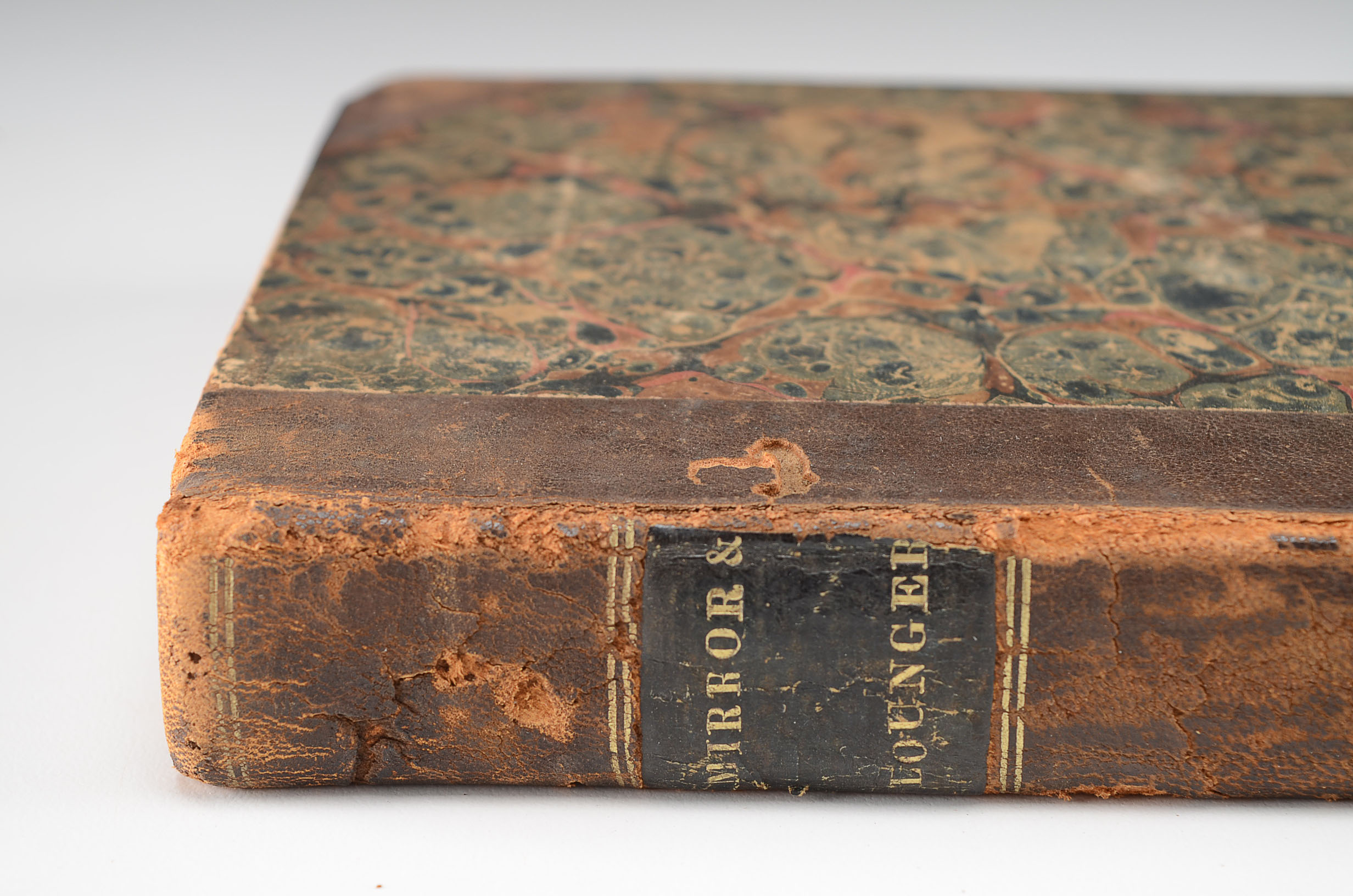 1825 "The Mirror" and "The Lounger" Newspapers in One Volume