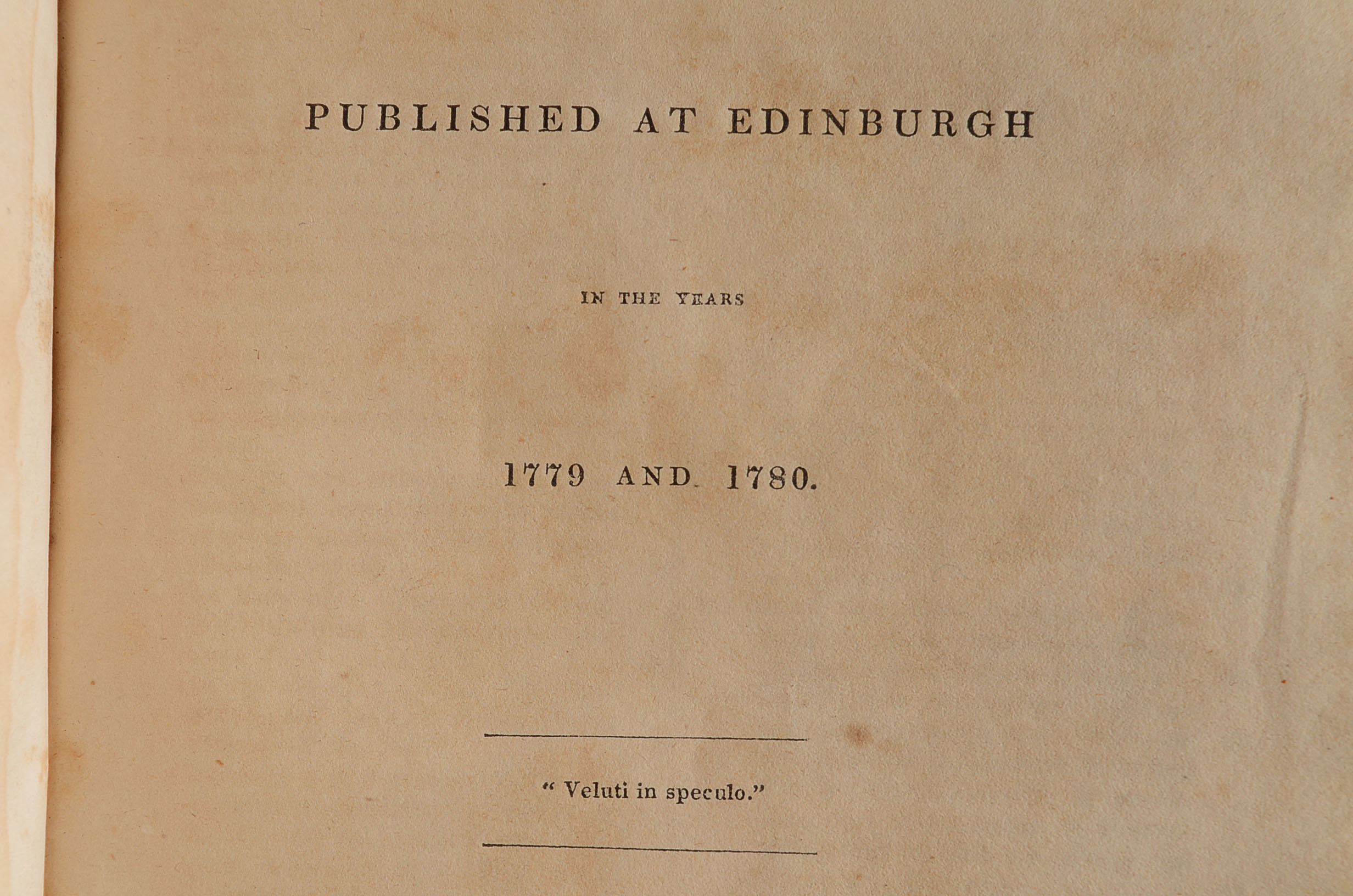 1825 "The Mirror" and "The Lounger" Newspapers in One Volume