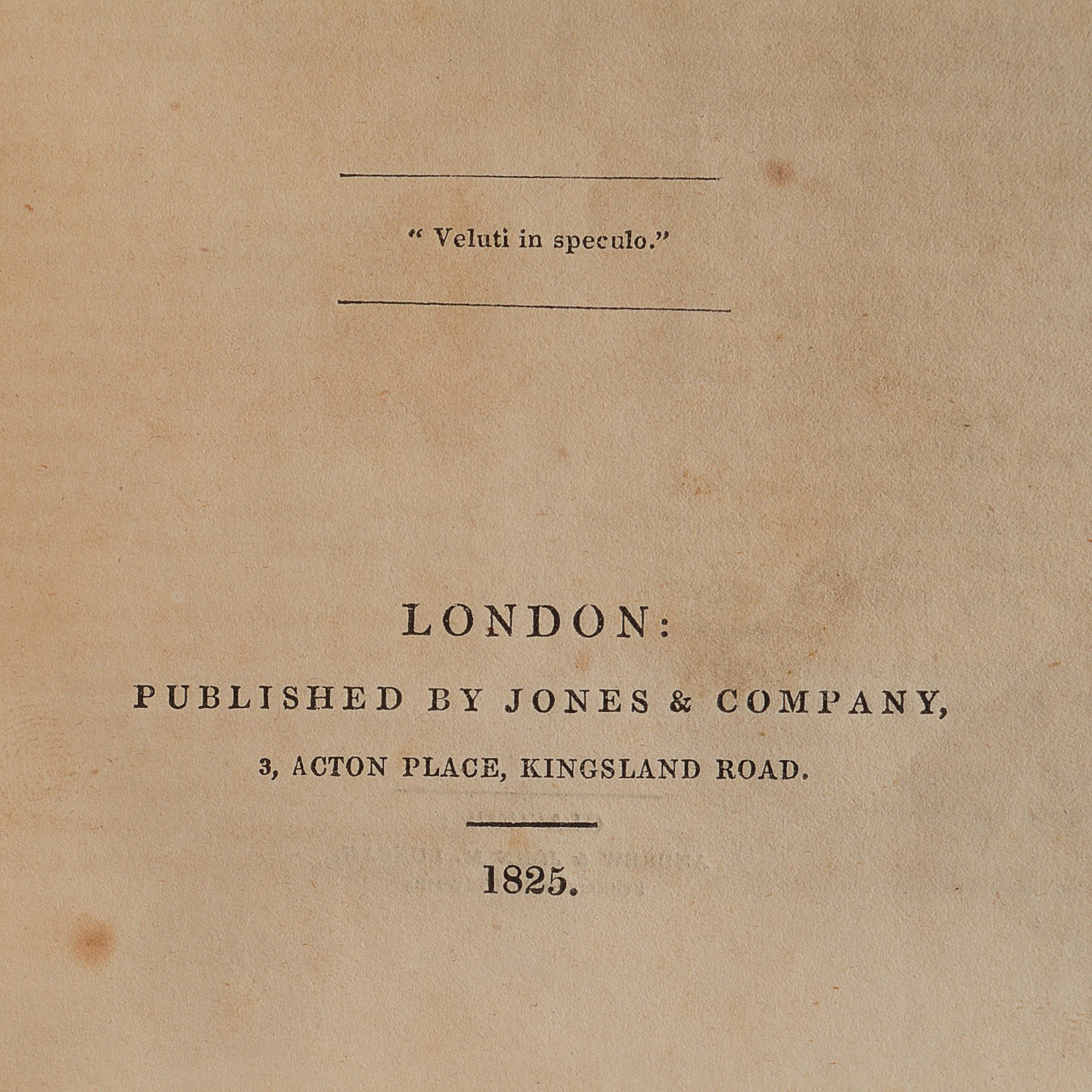 1825 "The Mirror" and "The Lounger" Newspapers in One Volume