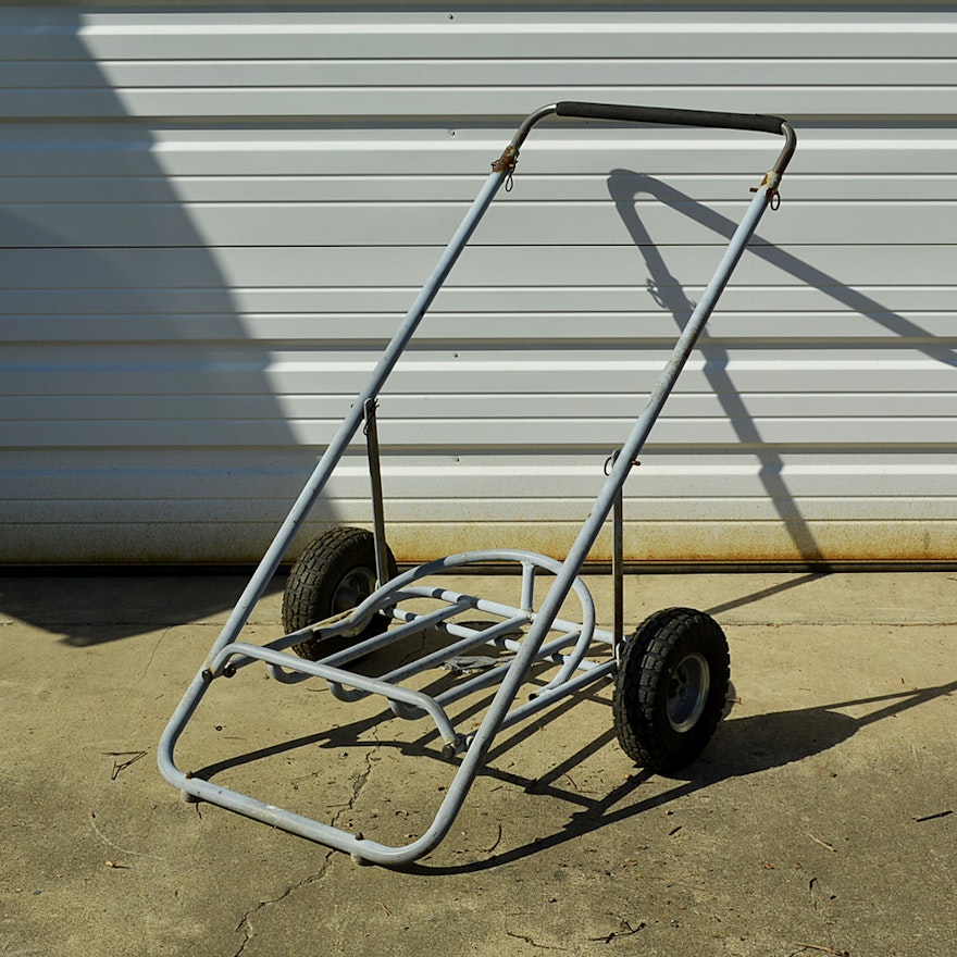 Trash Can Caddy with Wheels