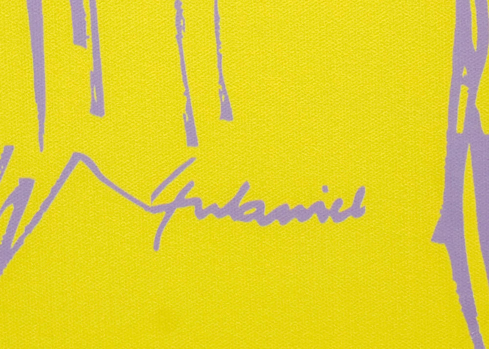 Colorful Pop Art Offset Lithograph